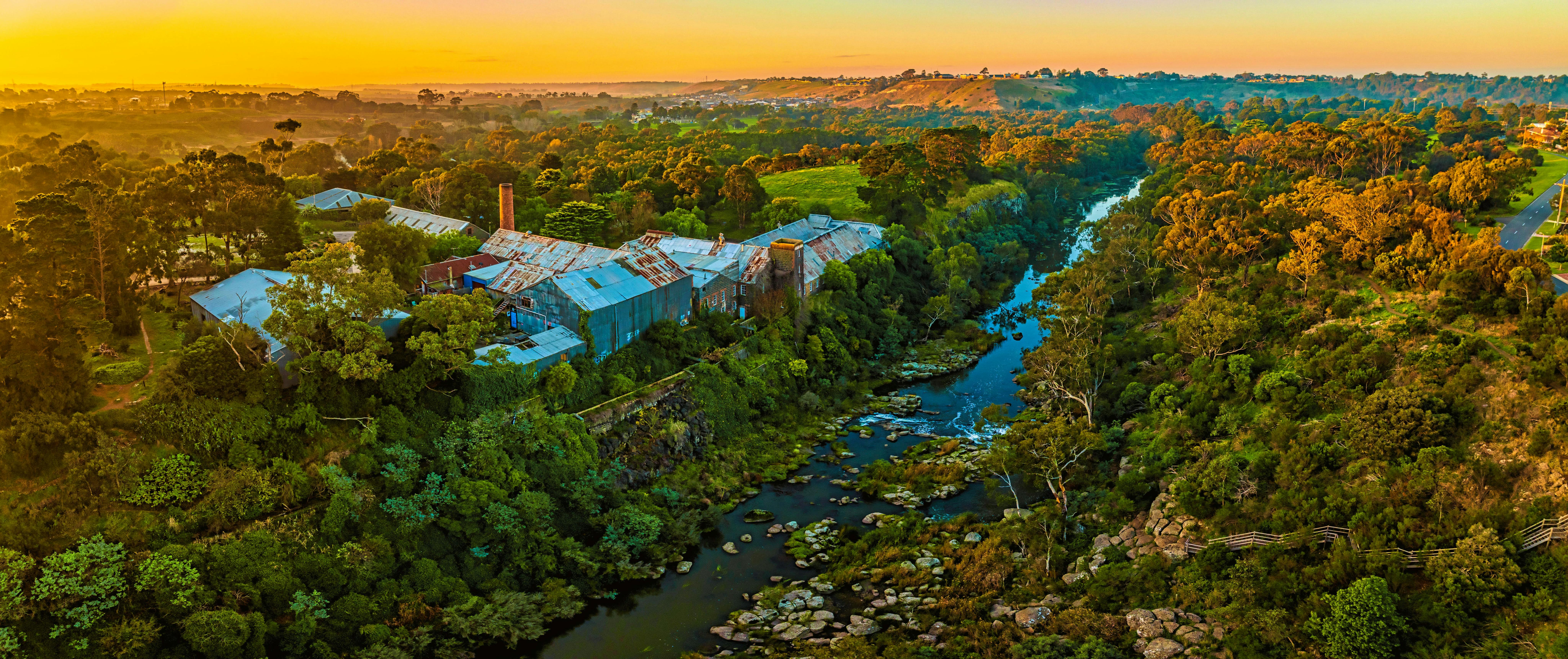 Fyansford Paper Mill Drone
