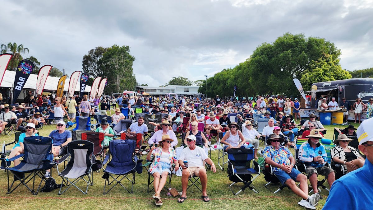 Festival crowd