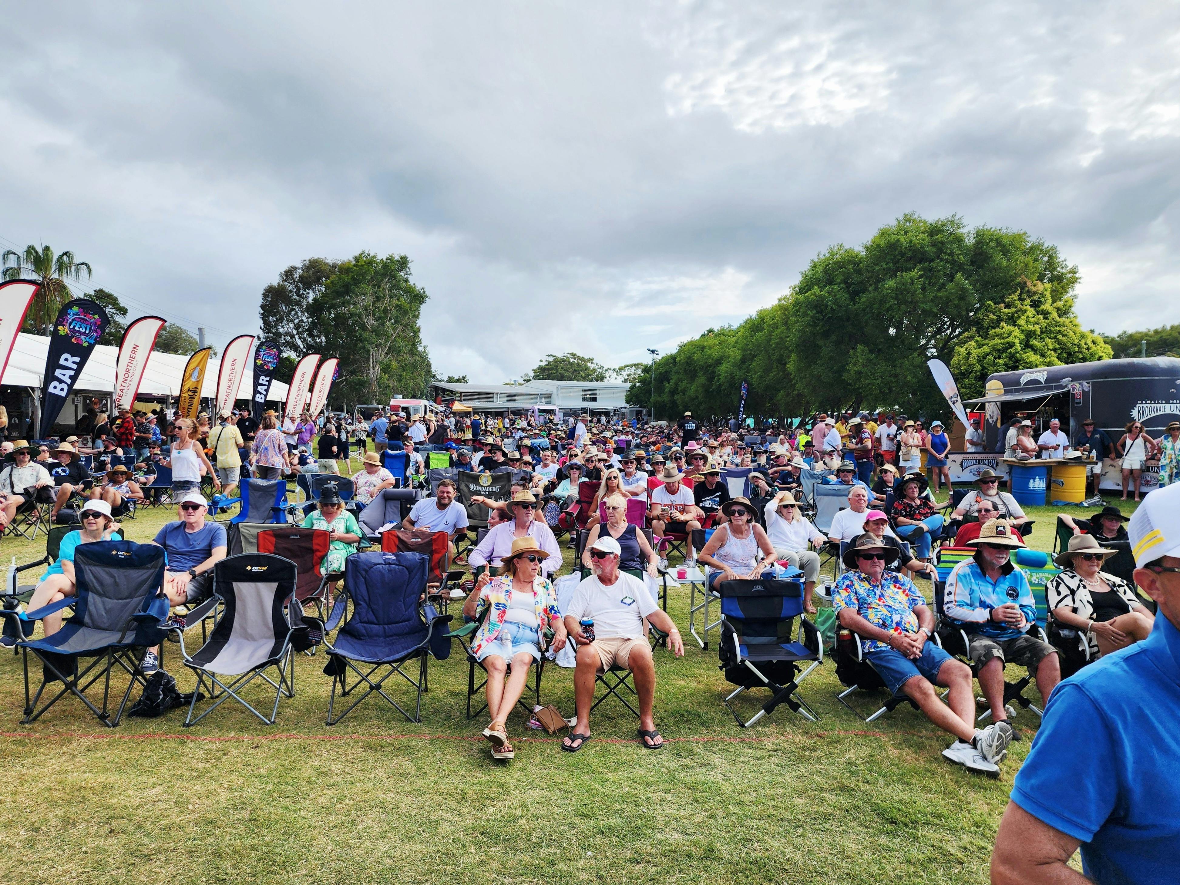 Festival crowd