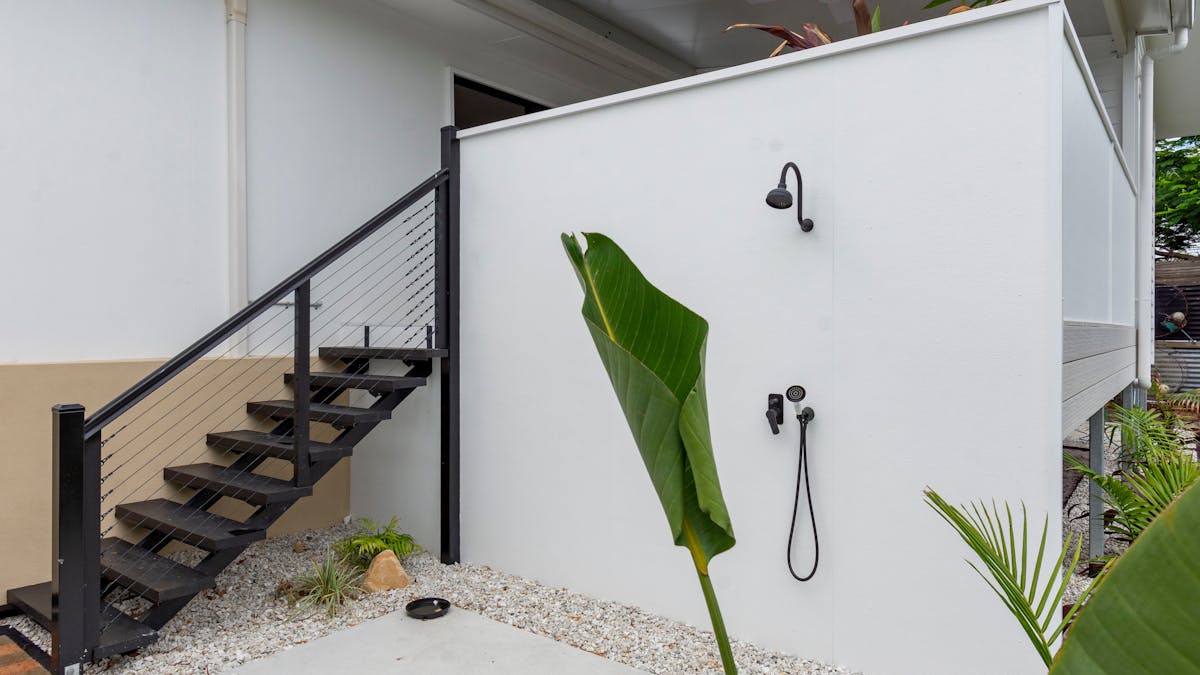 Outdoor shower