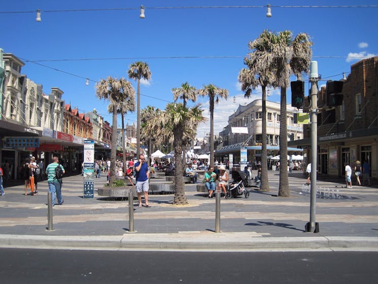 Manly walking street