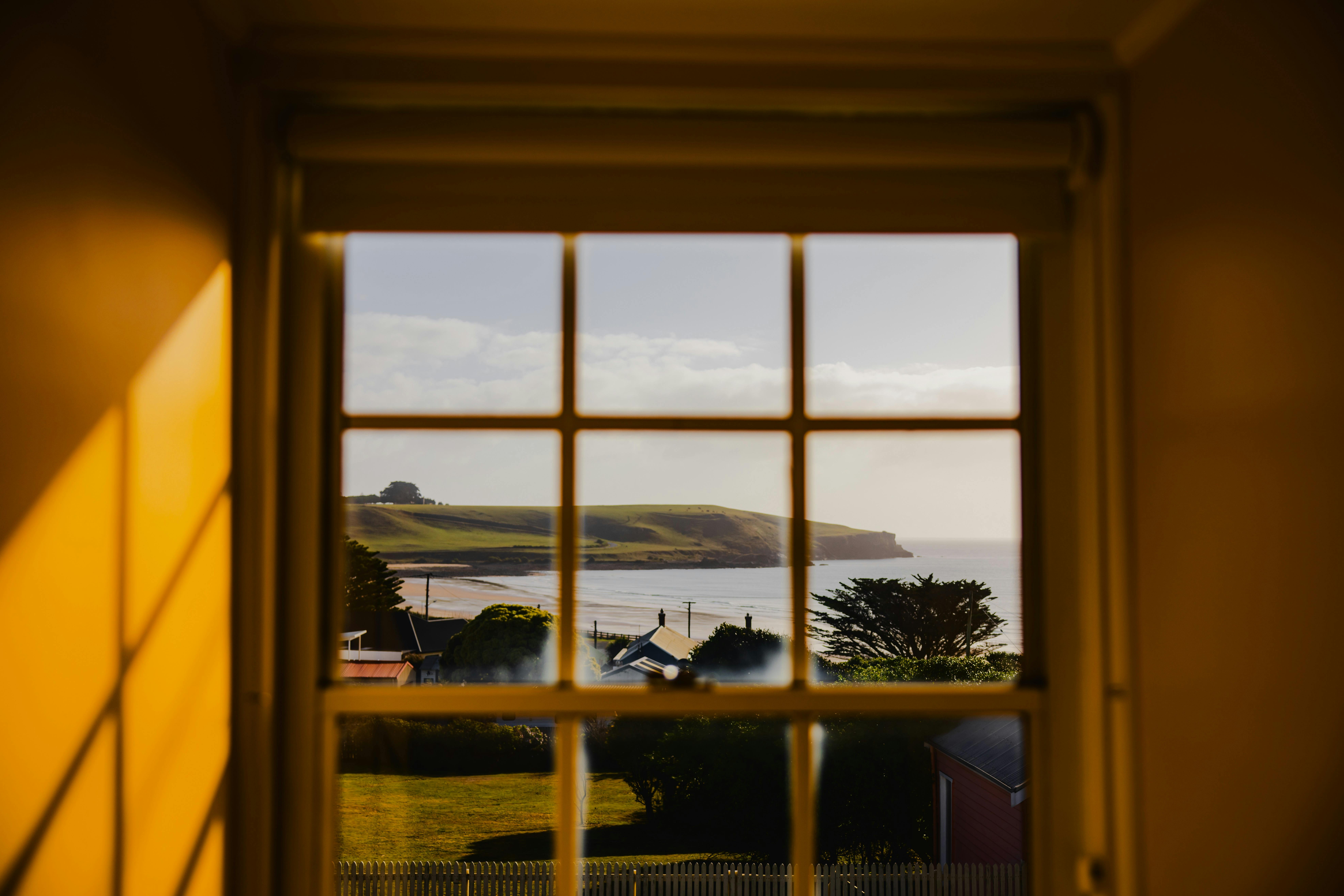 great views from the attic windows, 2 bedrooms and a bathroom upstairs