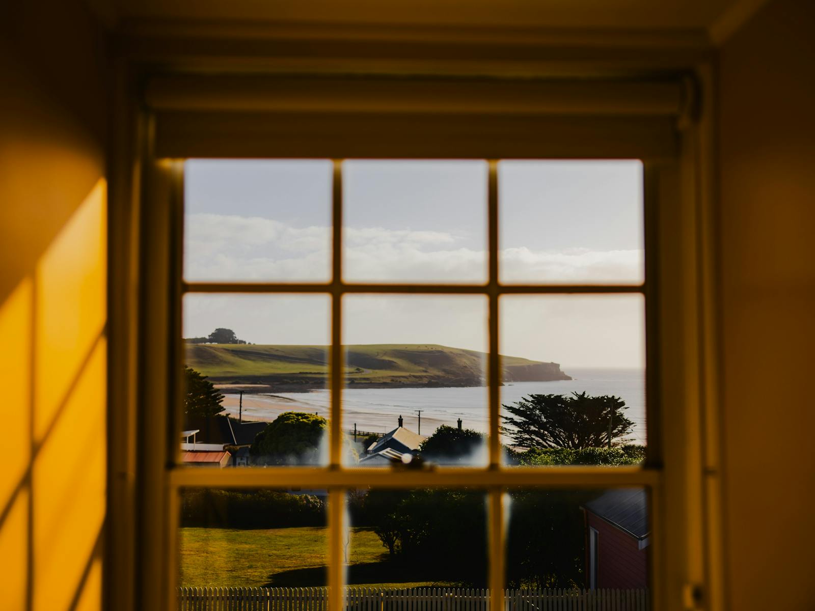 great views from the attic windows, 2 bedrooms and a bathroom upstairs