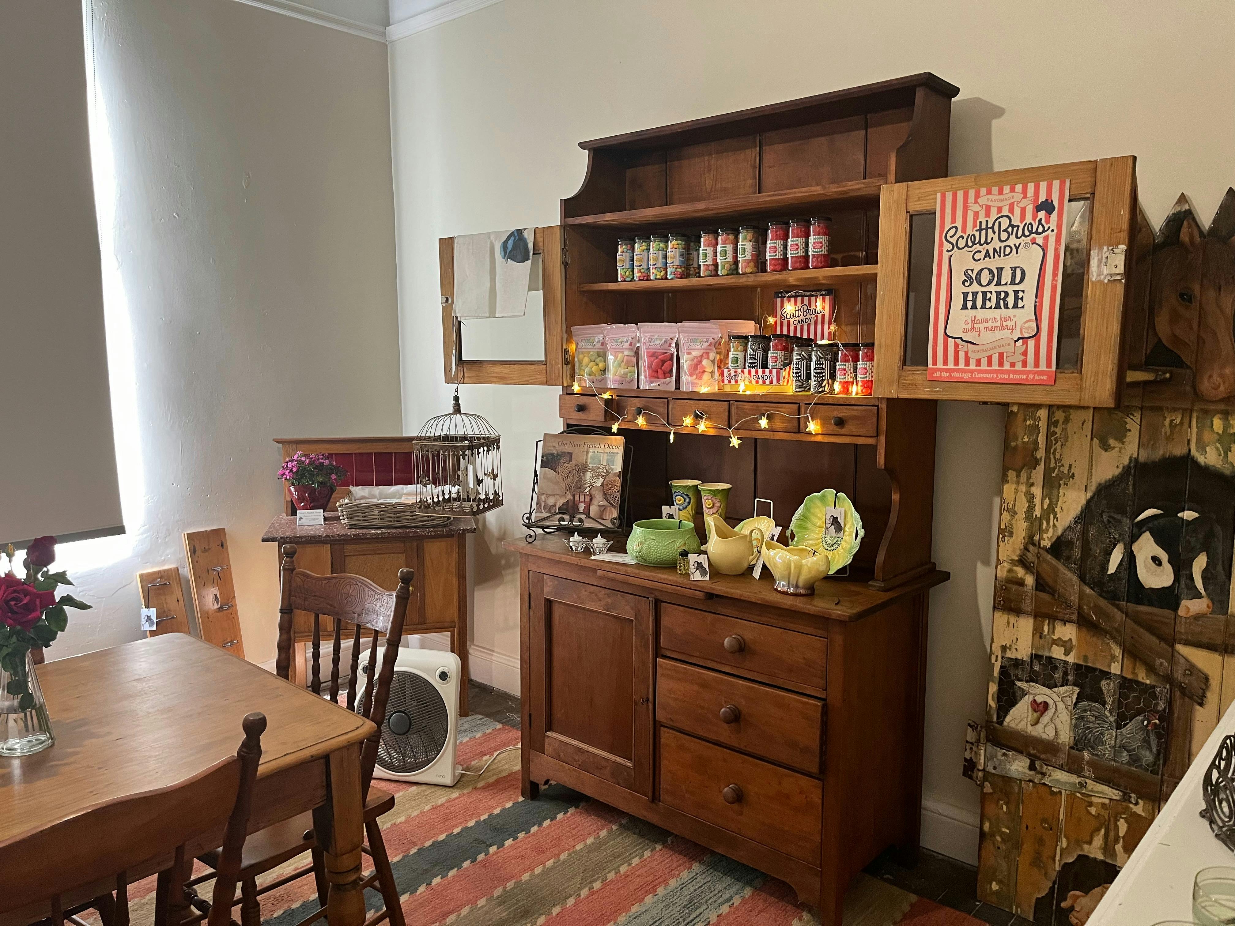 Kitchen hutch of gifts