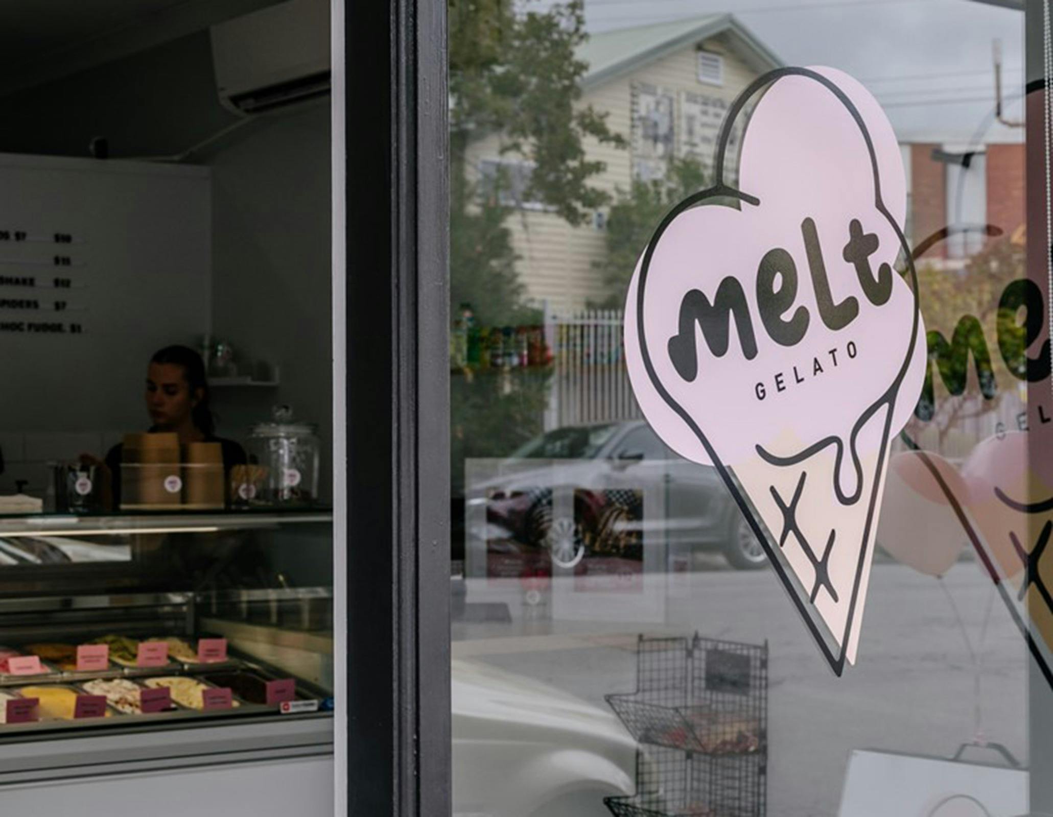 Melt Gelato shop front
