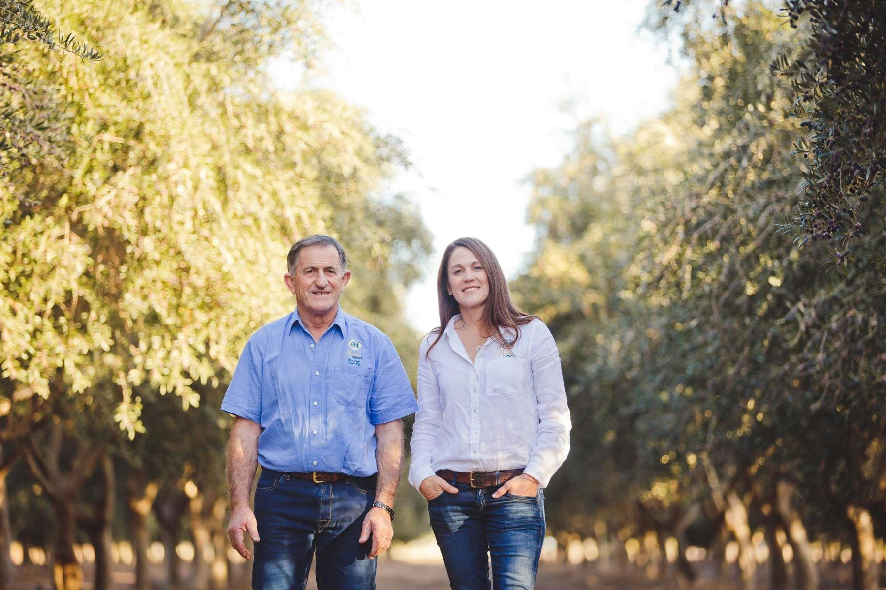 Father and daughter team.
