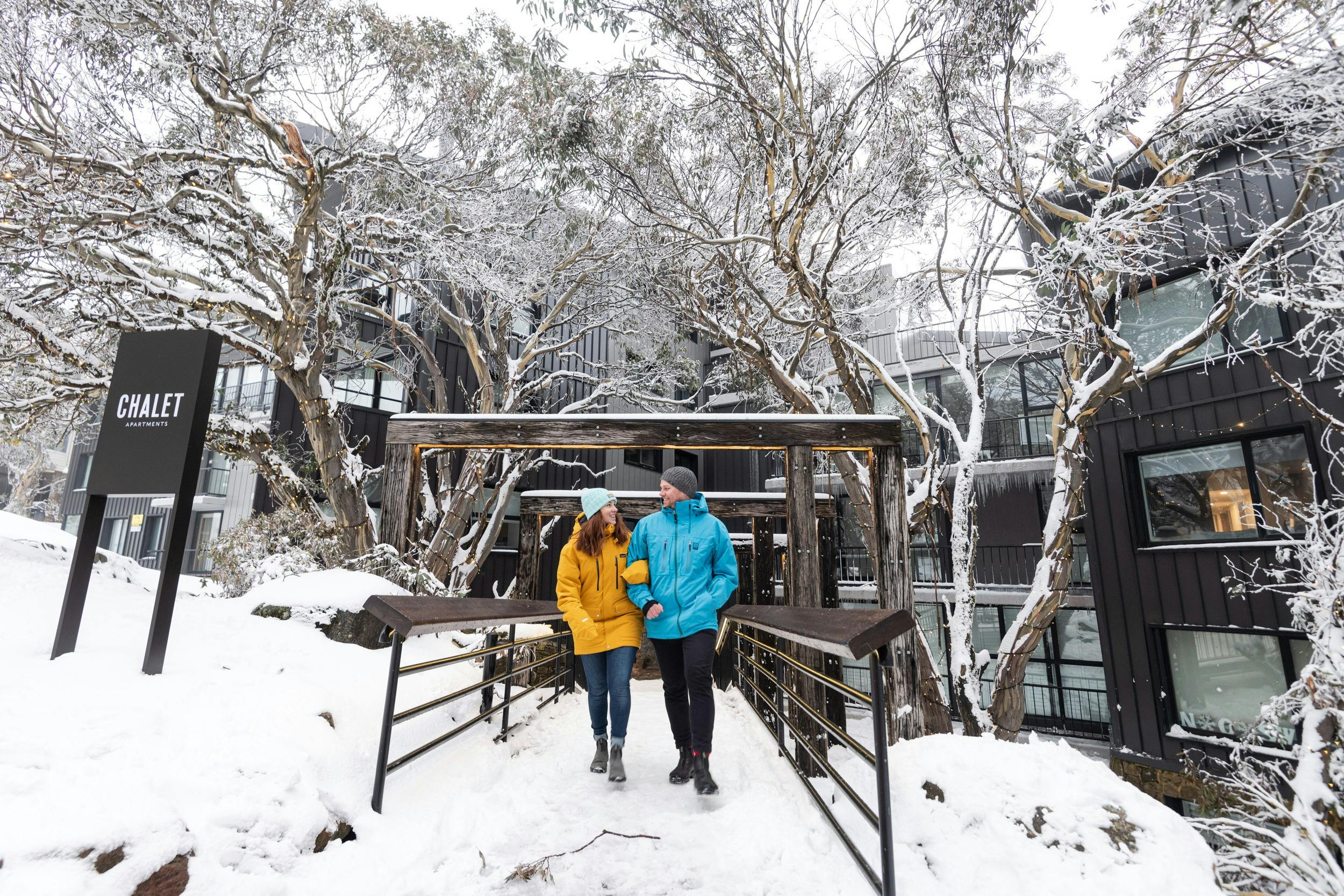 Chalet Apartments entrance