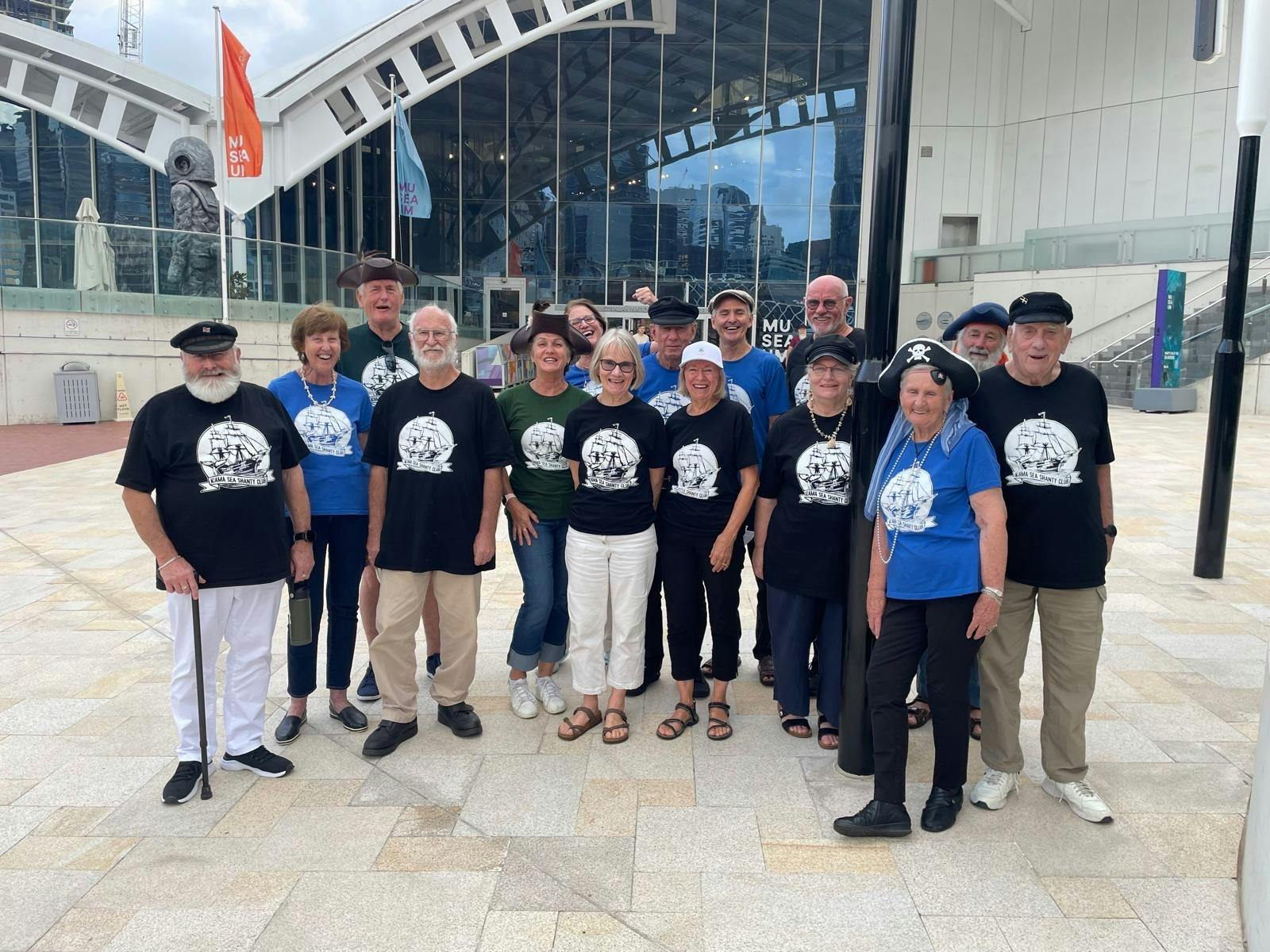 Kiama Sea Shanty team