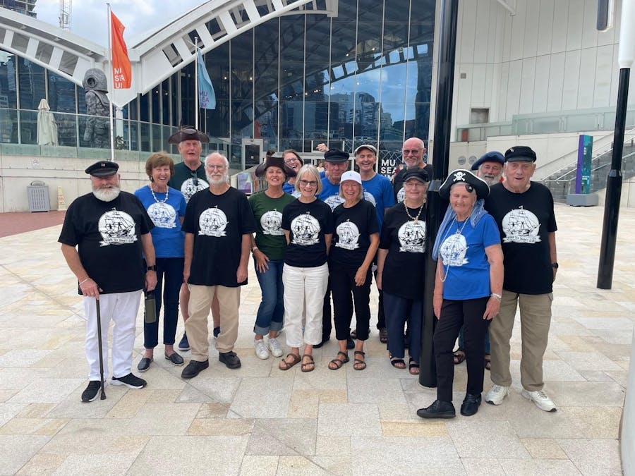 Kiama Sea Shanty team