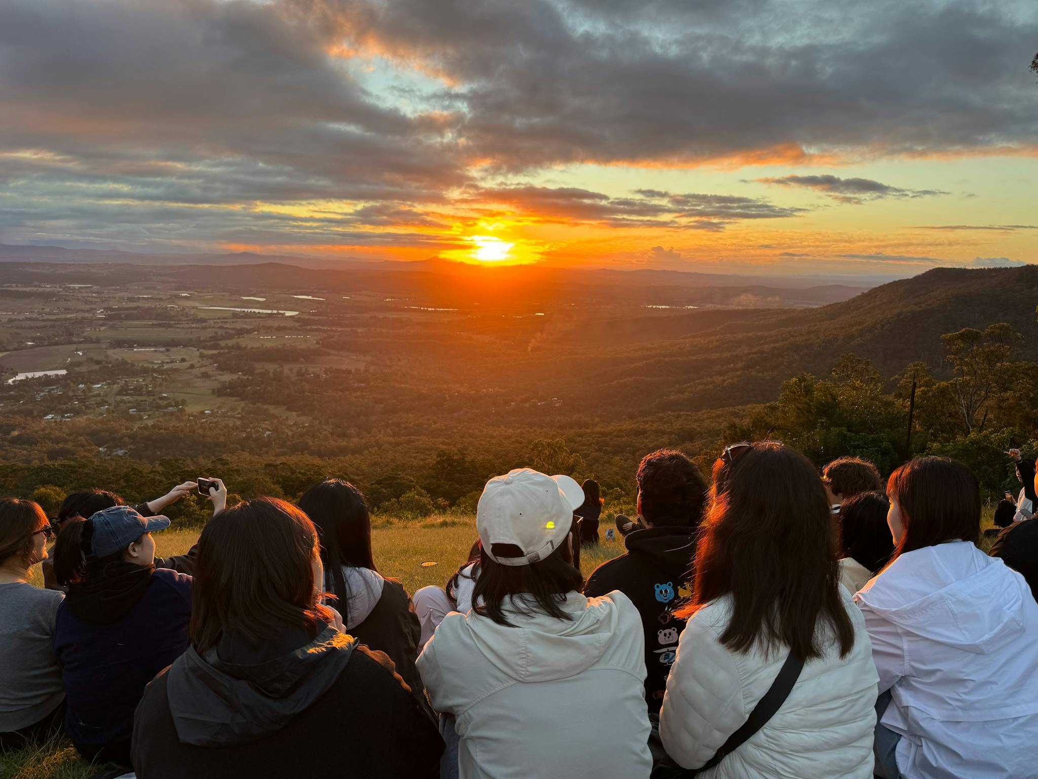 Sunset at Tamborine Mountain Sunset at Tamborine Mountain
