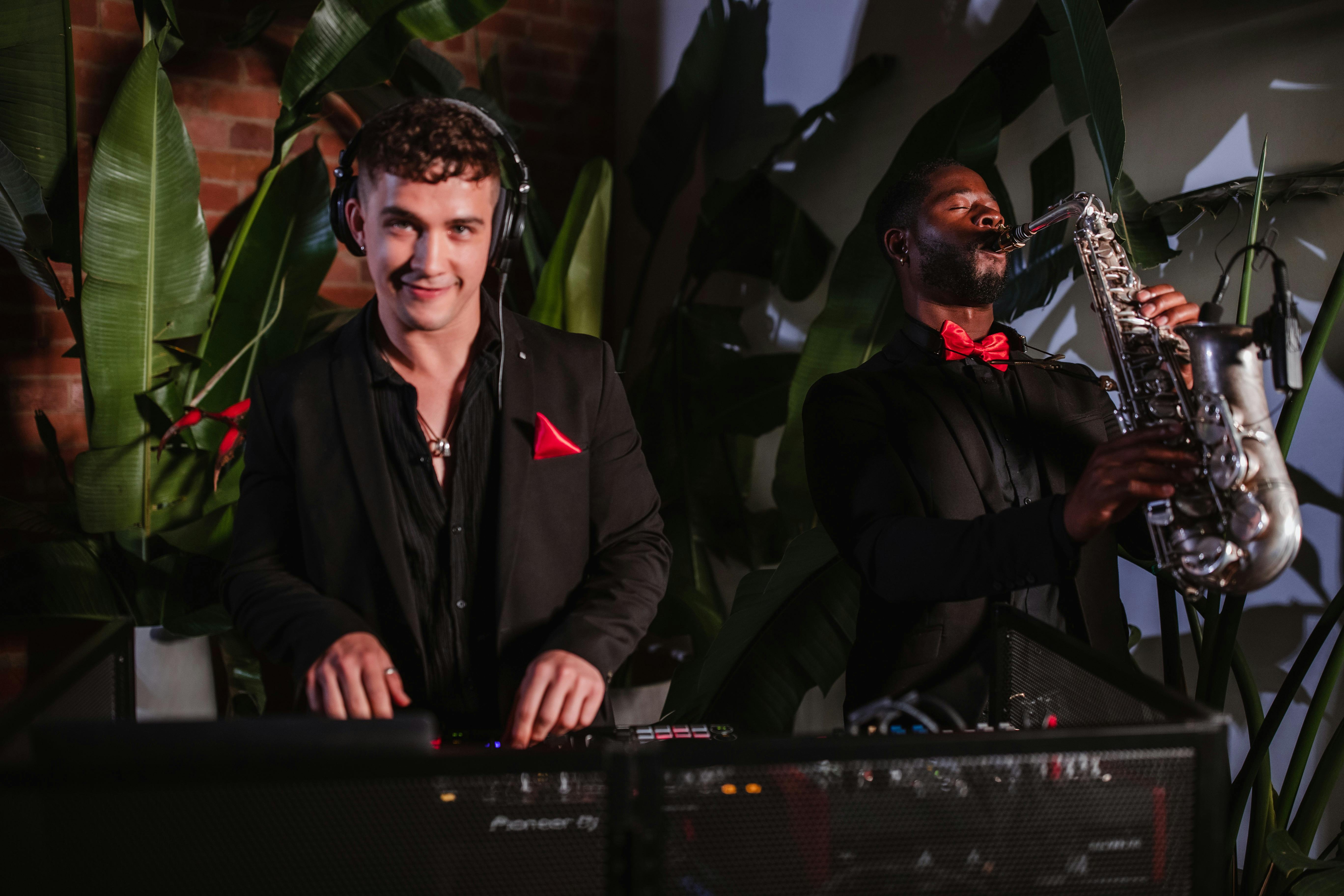 Our DJ and Saxophone combination is one of our most popular! On-trend and fresh - perfect for events