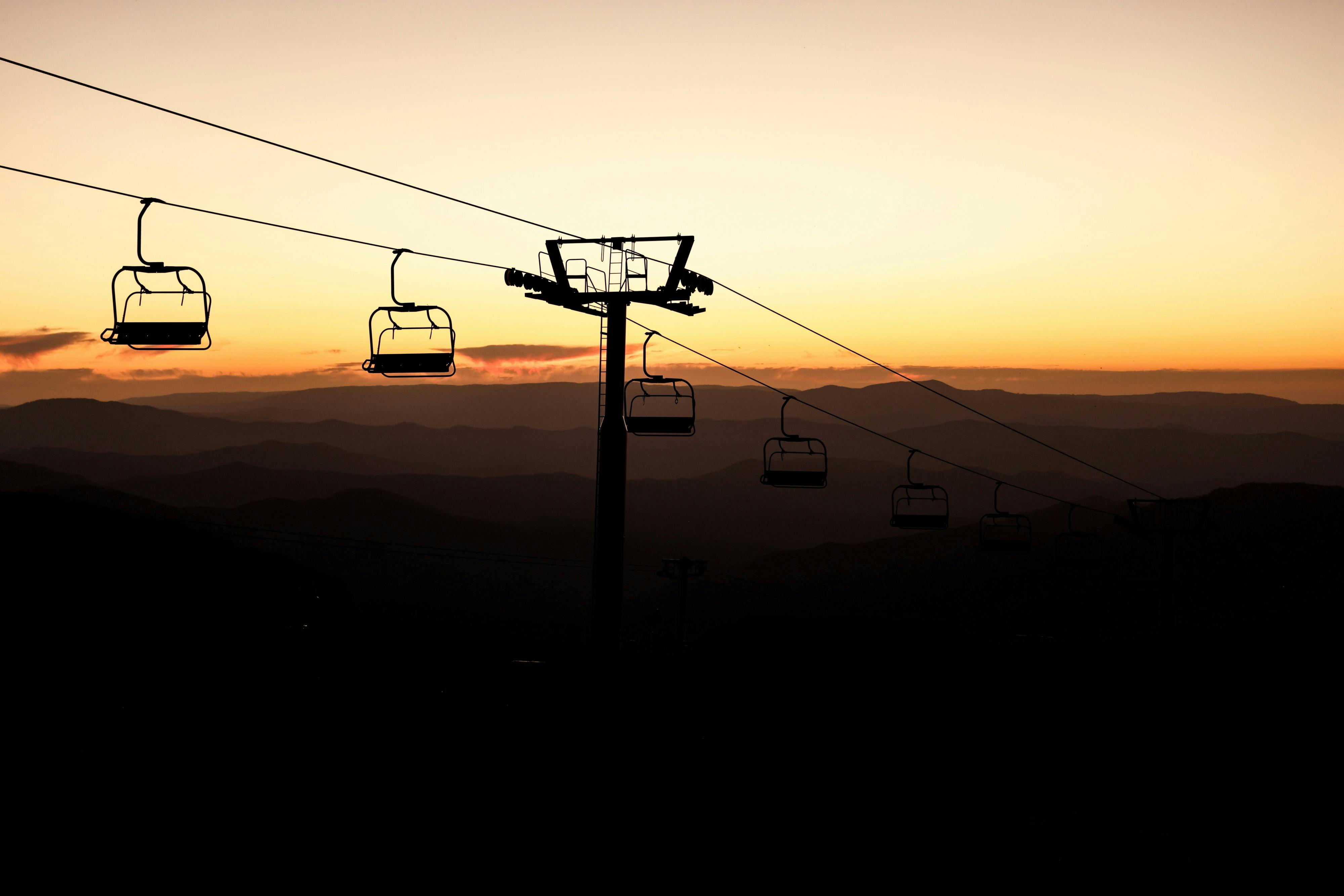 Summer Sightseeing Chairlift at Mt Buller