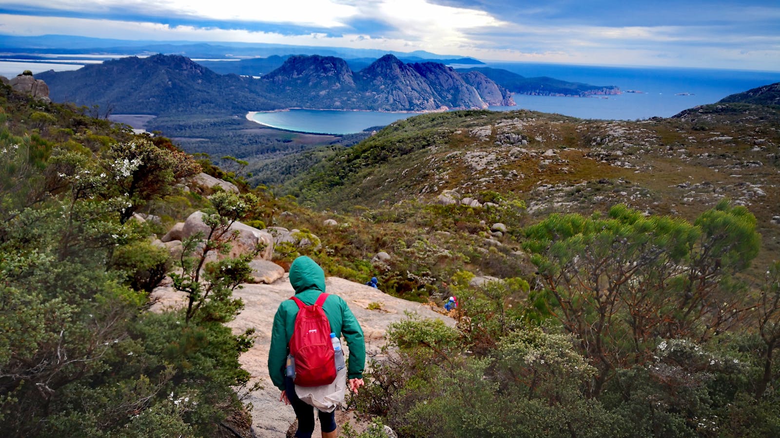 Wineglass Bay and the Hazards on the Freycinet & Wineglass Bay Pack-Free Walk by Life's An Adventure