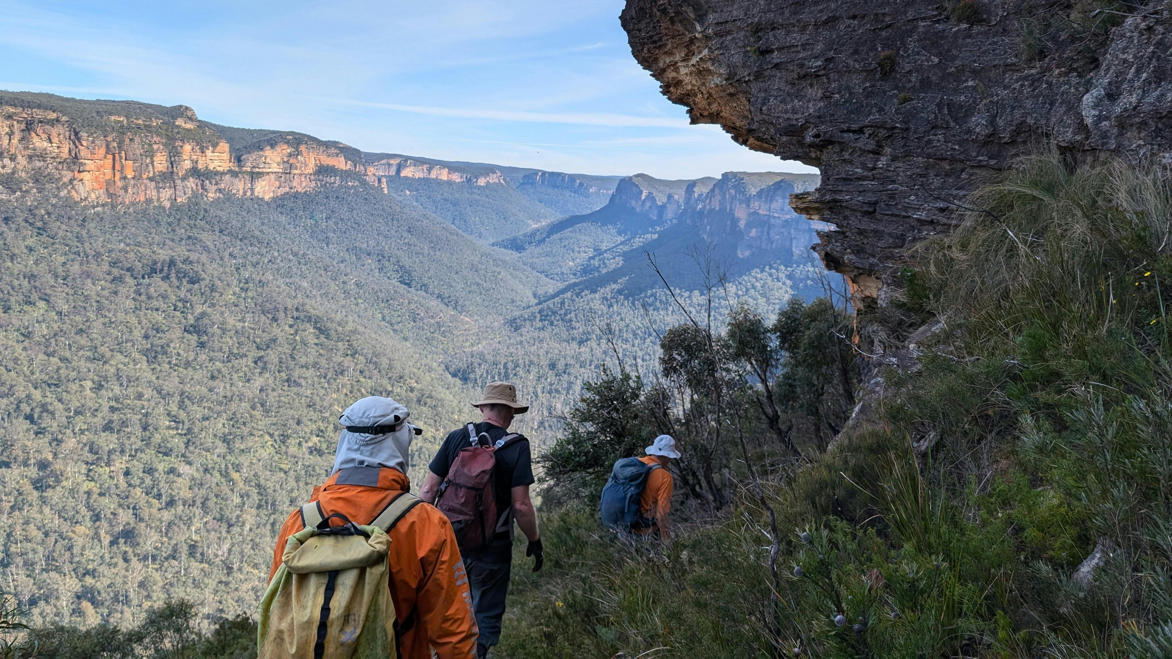 Ausblicke auf das Grose Valley