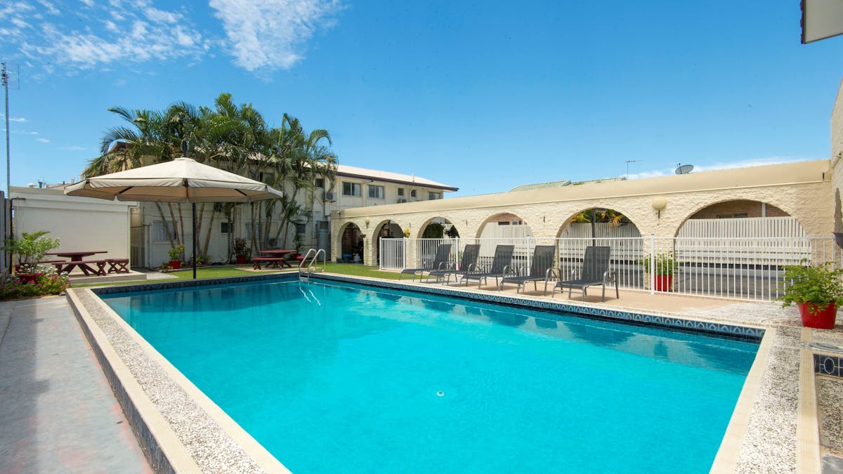 Pool and BBQ Area