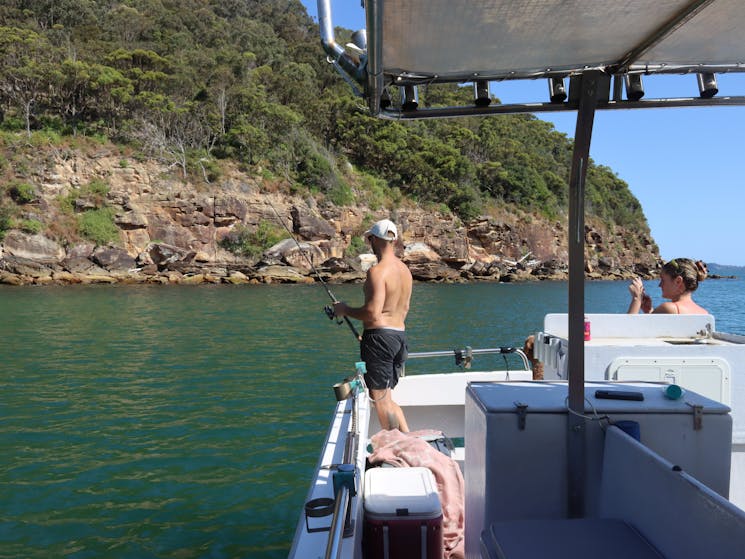 Fishing in Broken Bay