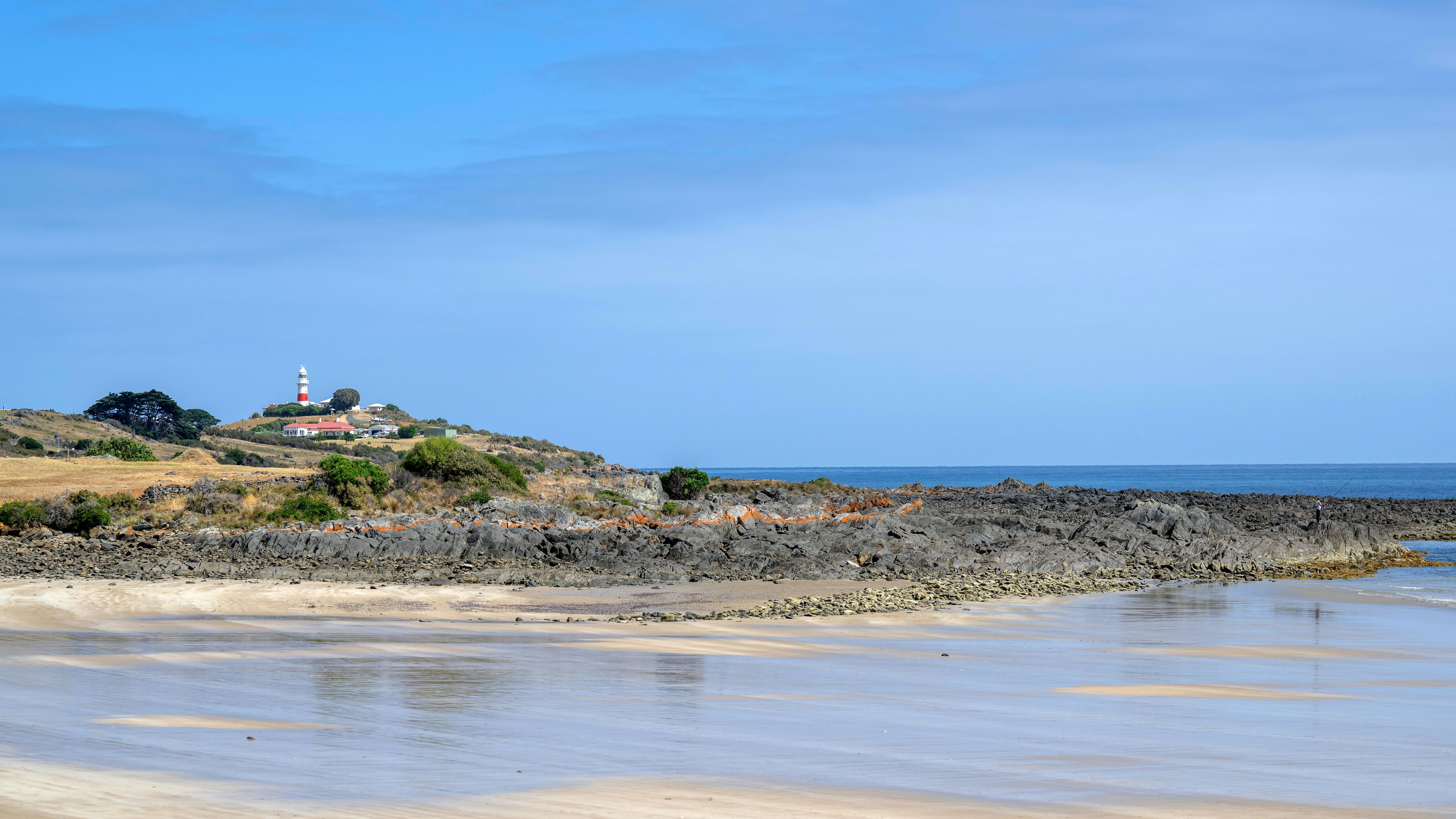 Fishing at East Beach