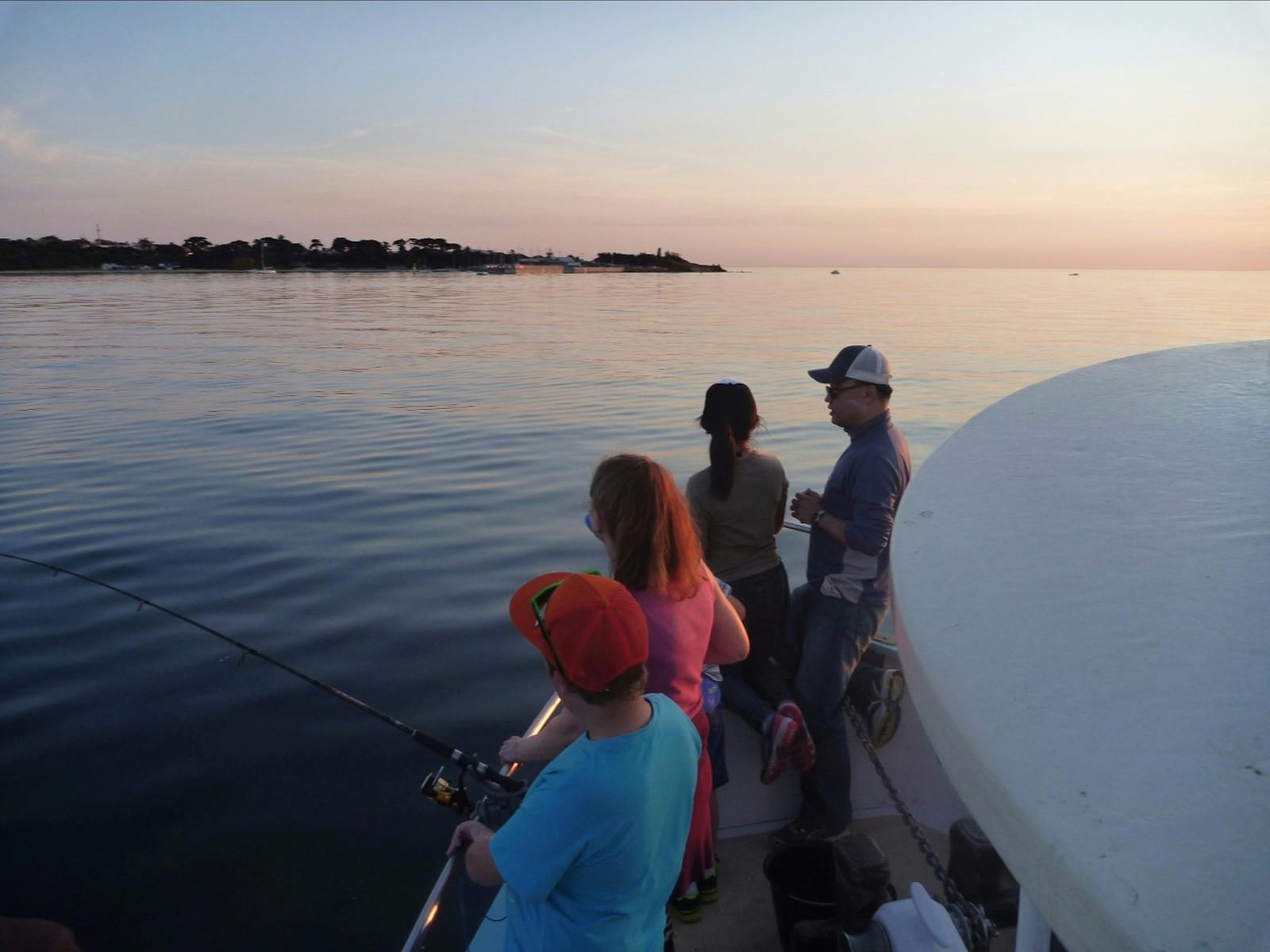 Sunset cruise with Bay Fish N Trips