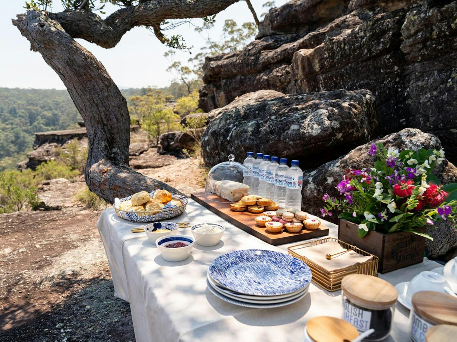 Clifftop High Tea at Bugong National Park