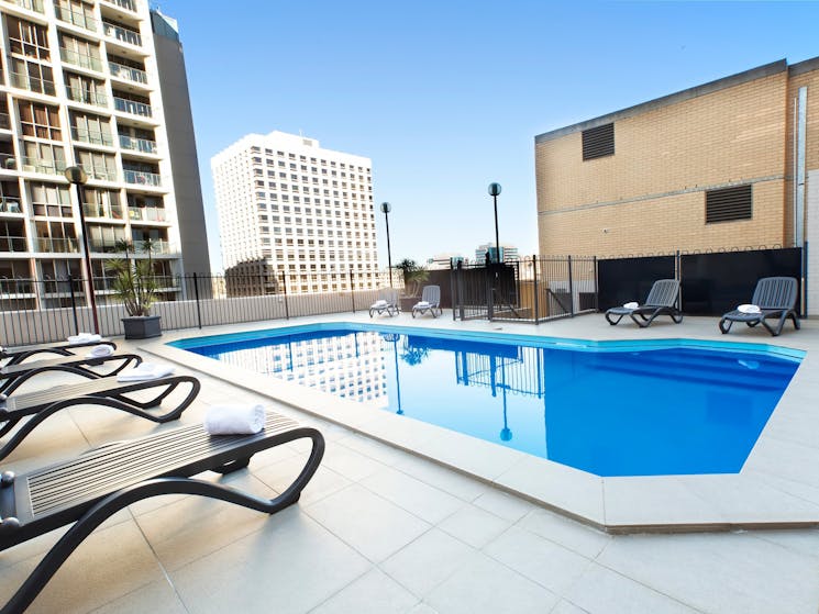 Metro Hotel Marlow Sydney Central swimming pool Sydney CBD