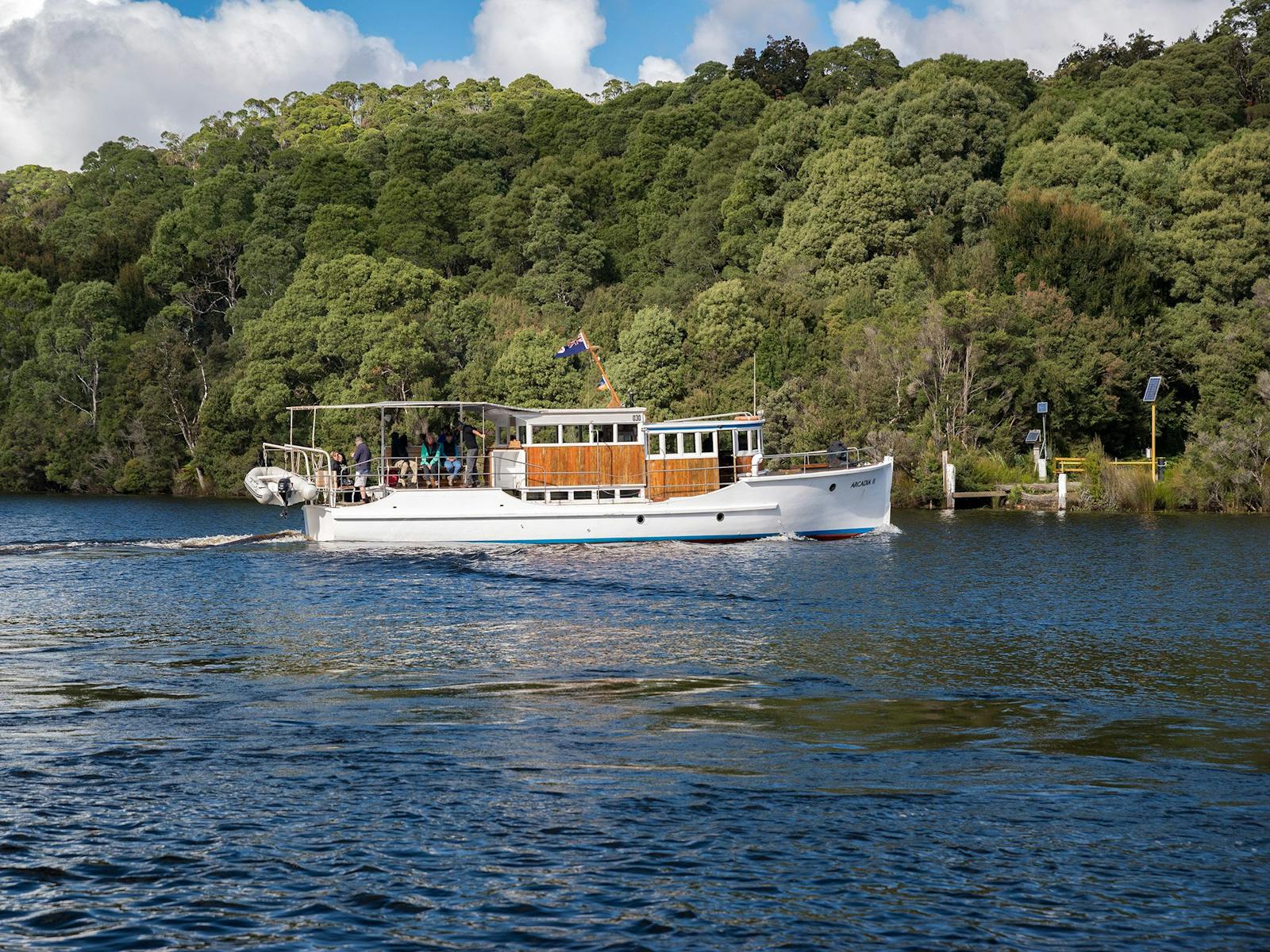 Arcadia II river cruise tarkine tasmania