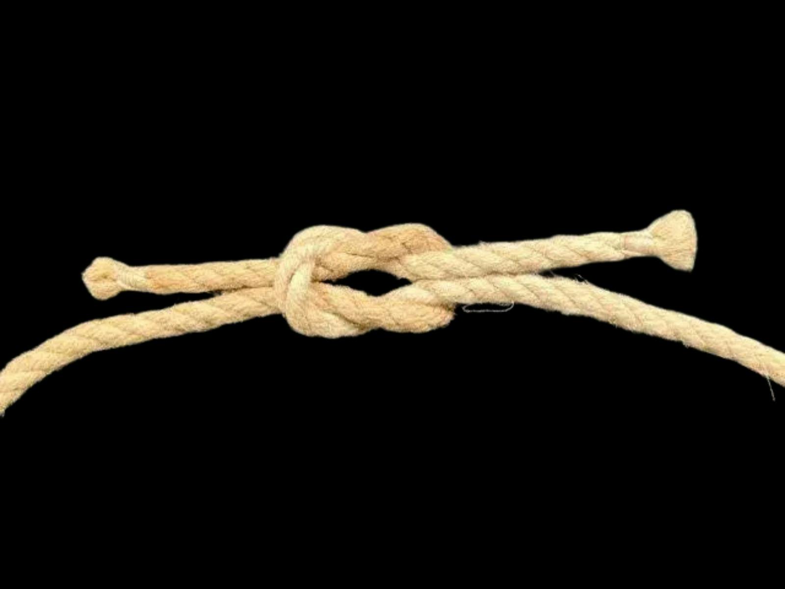 Knotted rope