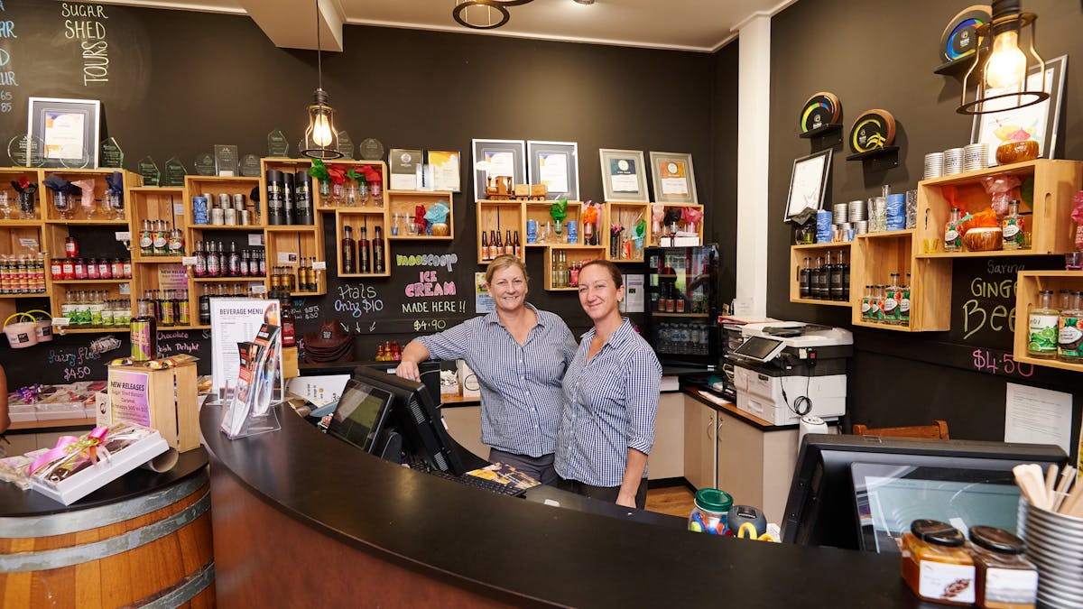 Retail Shop at Sarina Sugar Shed Taste of the Tropics Daily Guided Tours Mackay Queensland