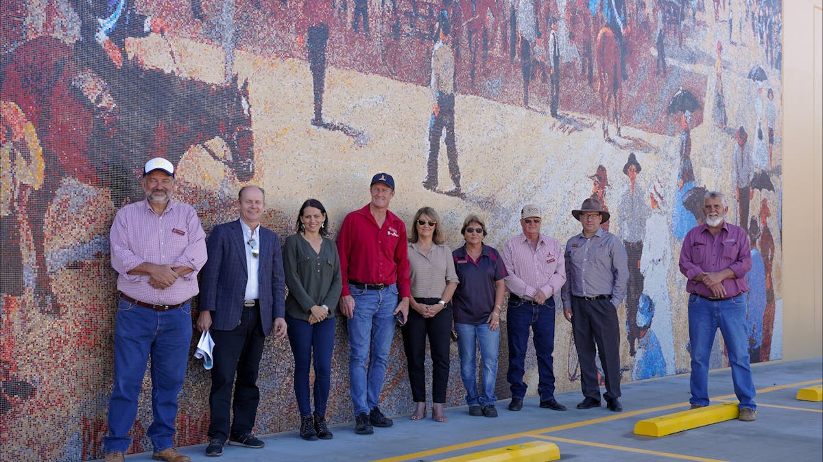 Opening of Mosaic mural