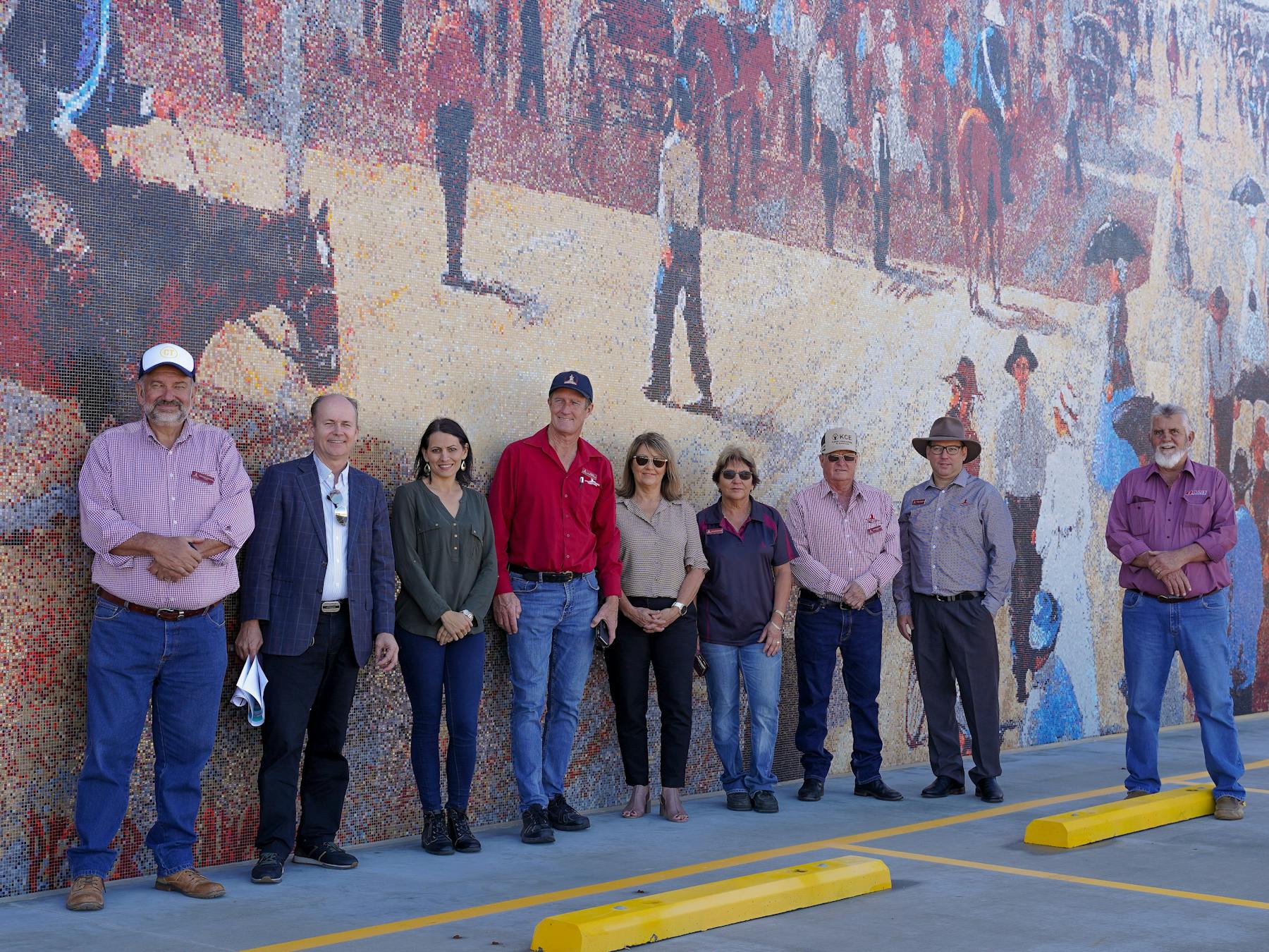 Opening of Mosaic mural