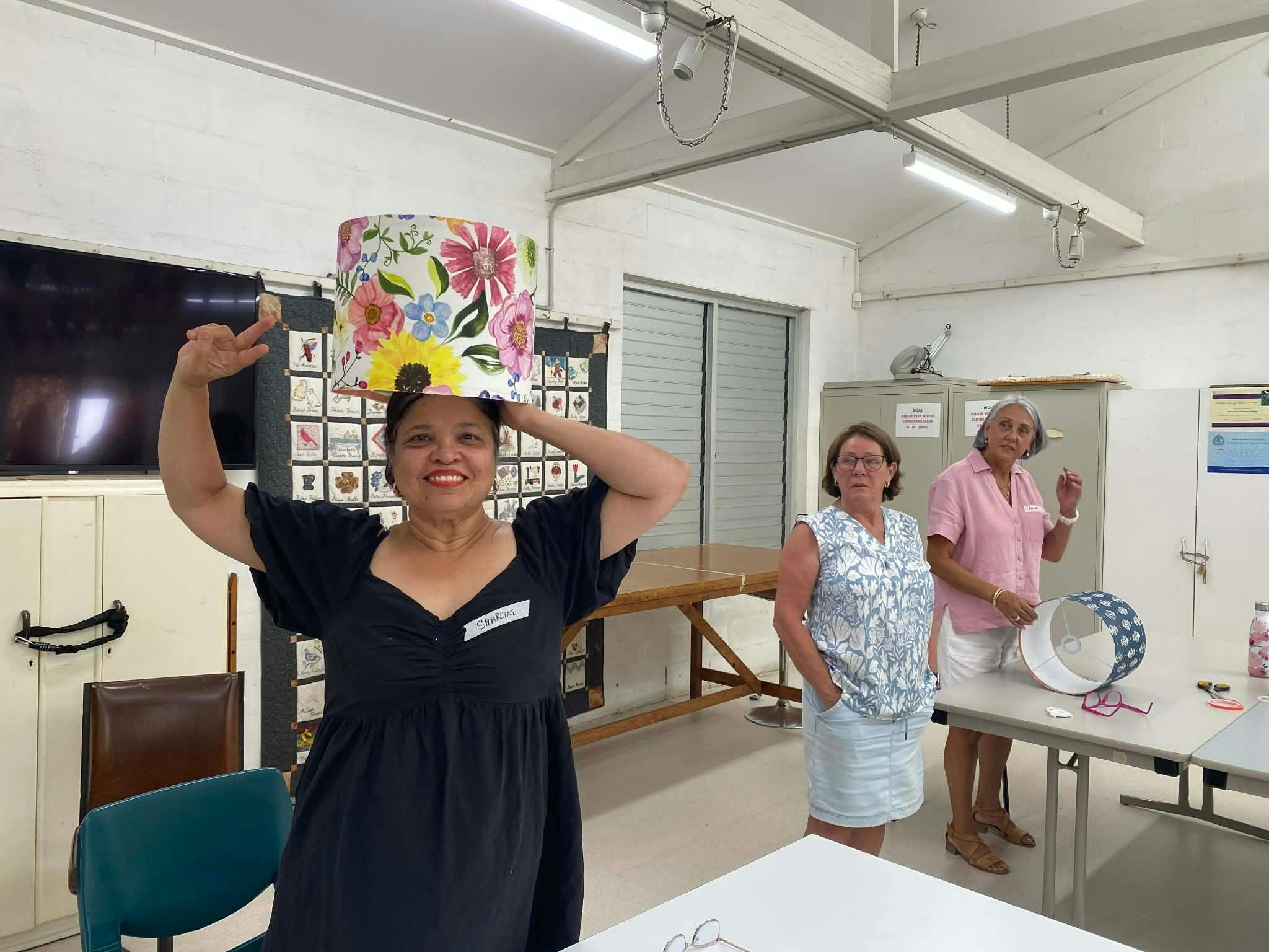 Attendees Lampshades