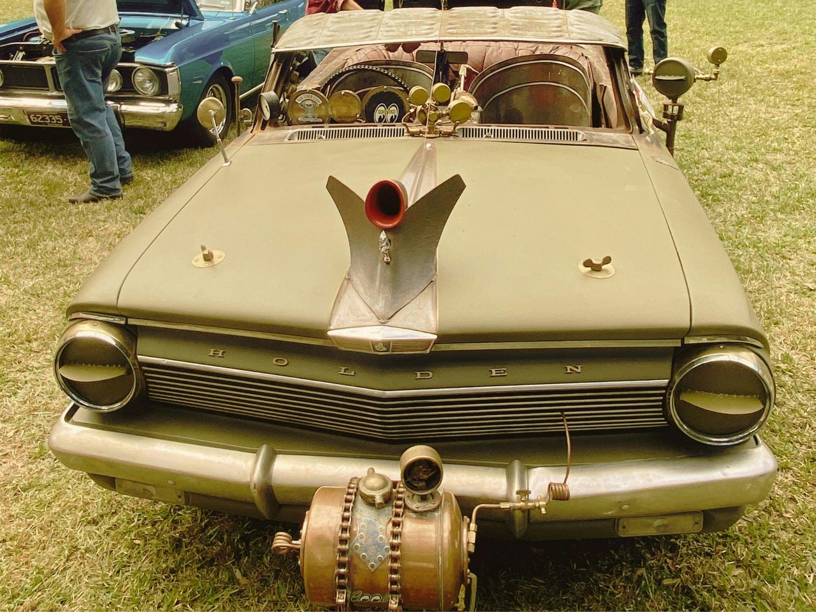 A vintage car