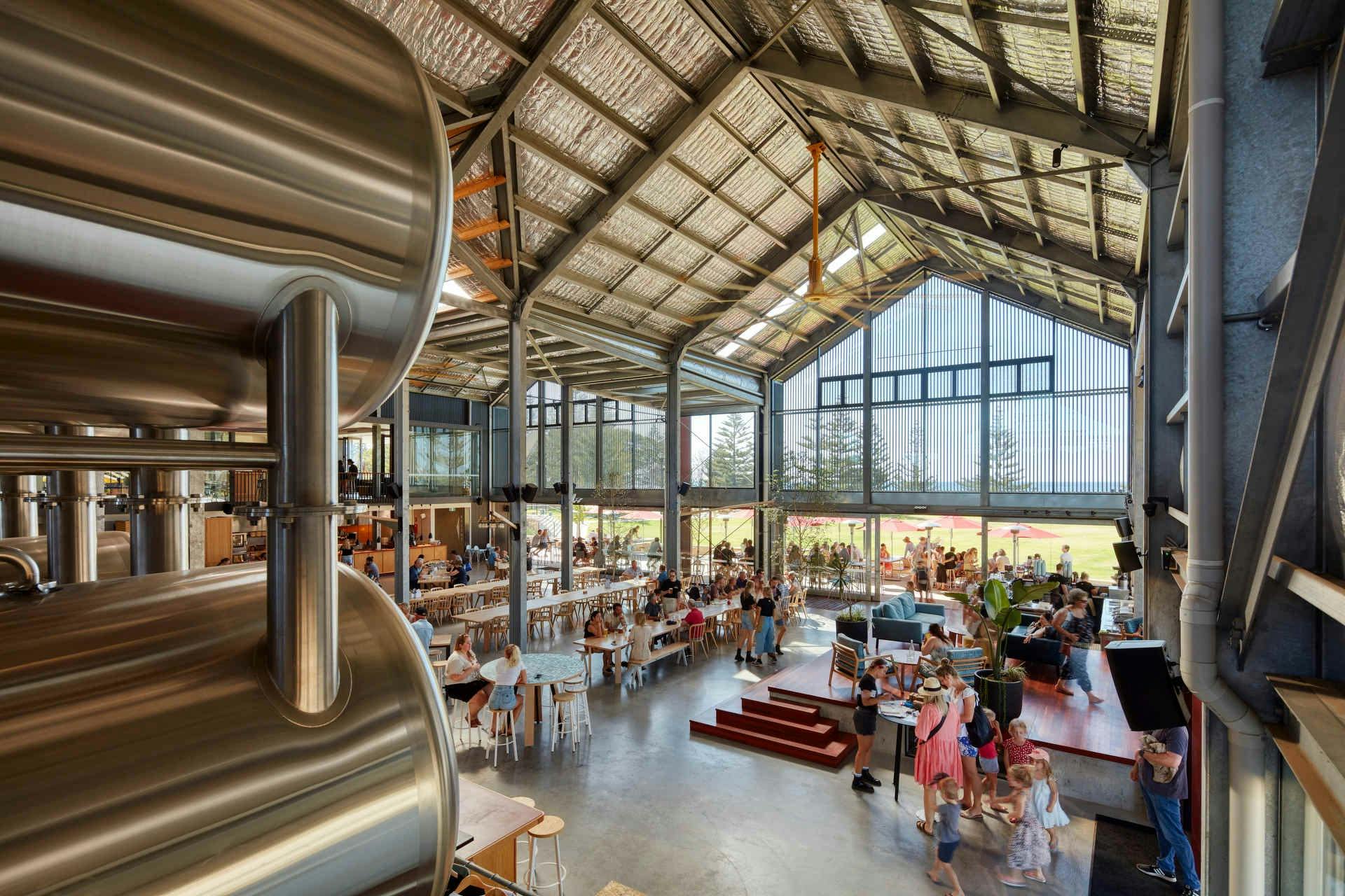 Shelter Brewing Co. main hall