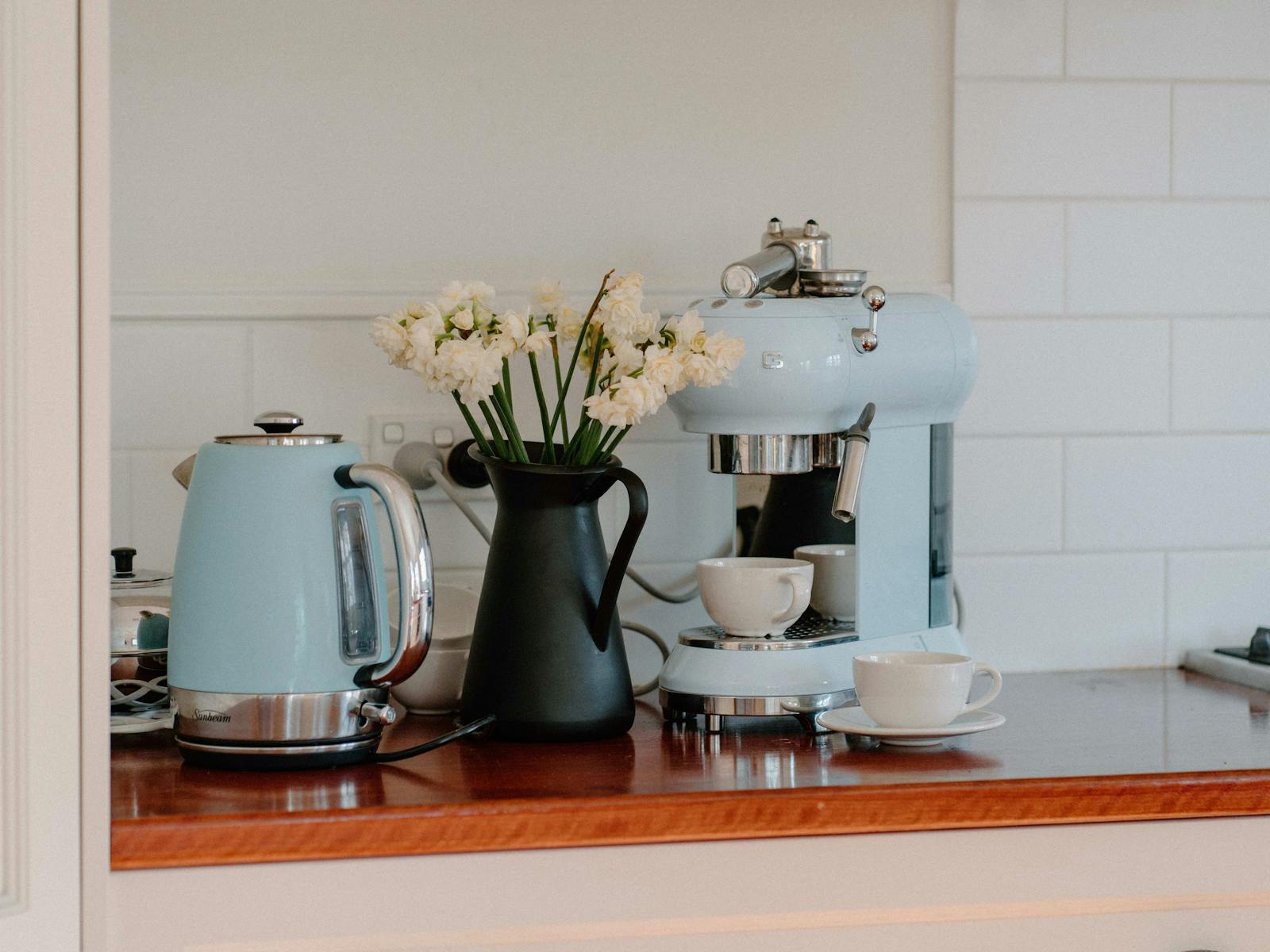 SMEG coffee machine and appliances