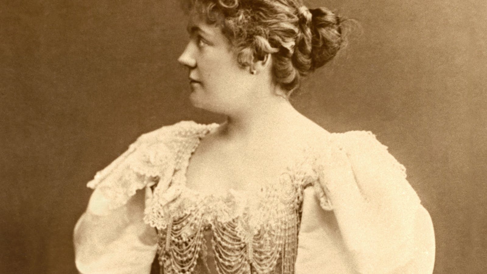 Amy Sherwin in London, 1870's