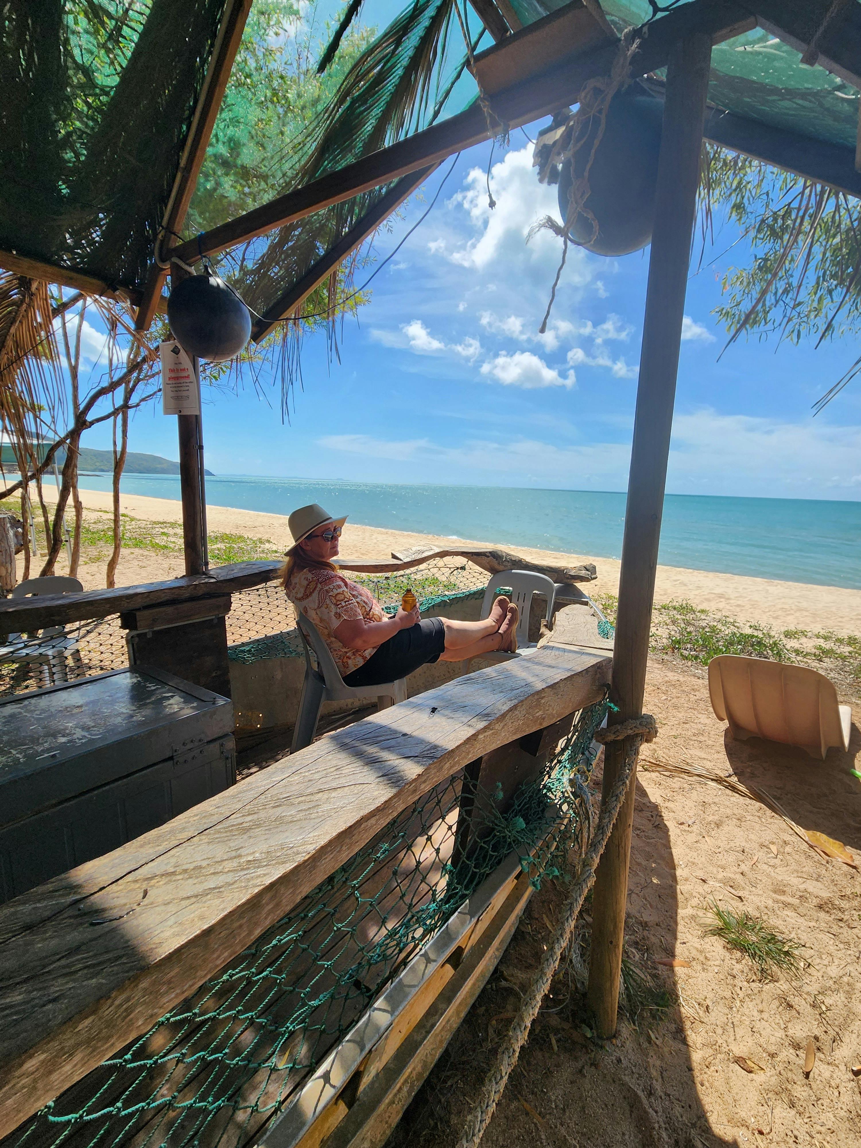 Cool drinks at Punsand Bay