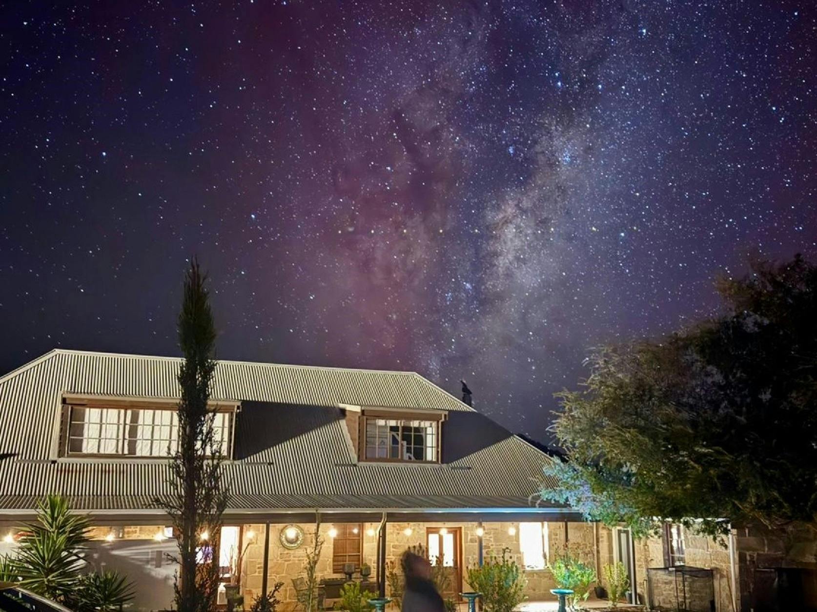 Beautiful starry nights overhead, and sometimes we get the Aurora in our backyards.
