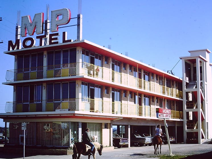 Mid Pacific Motel 1960s