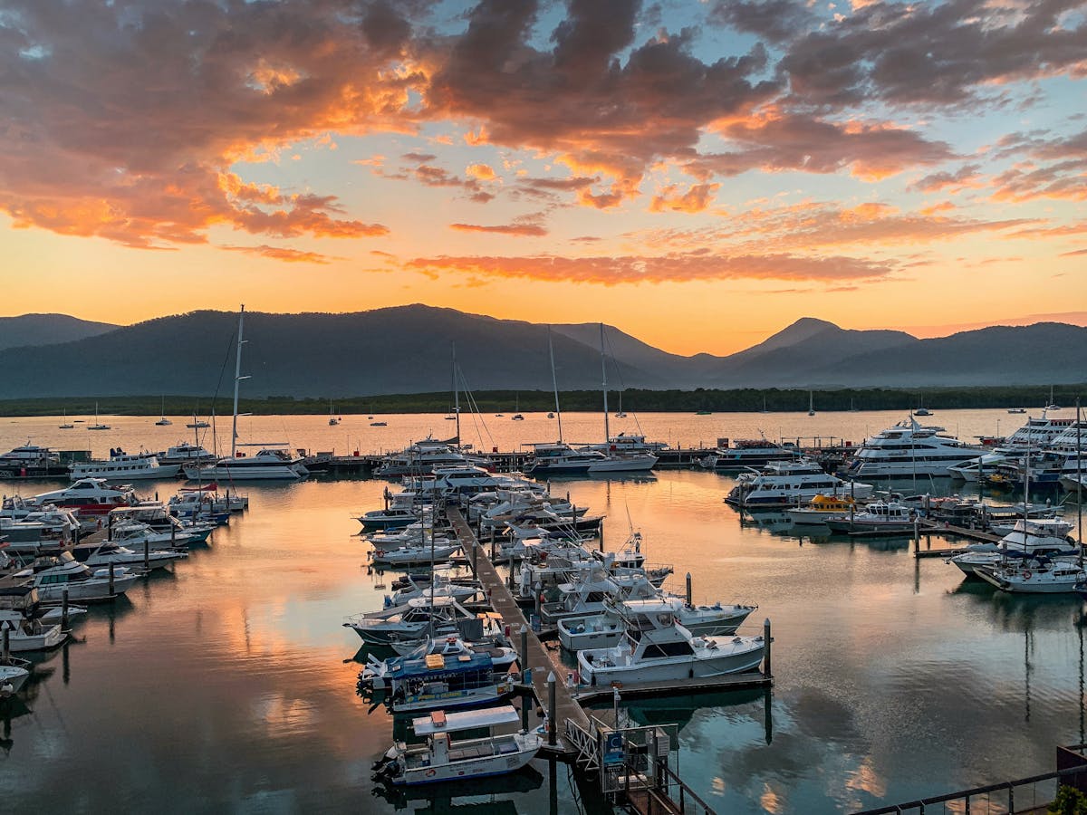 Marina Views from our Executive Marina View Rooms and all our Suites