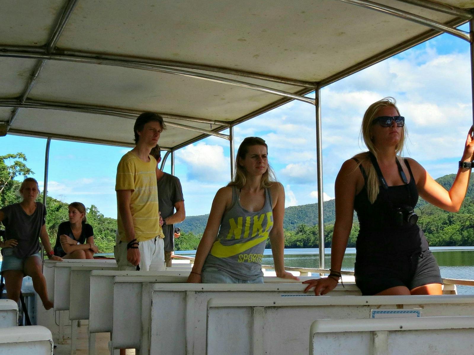 Exciting wildlife cruise on the Daintree River