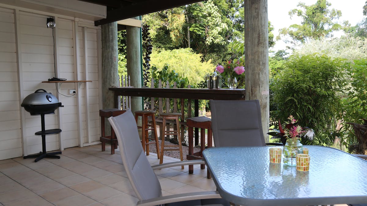 BBQ and seating