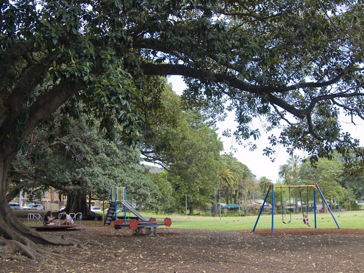 Playground at Bicentennial Park in Glebe