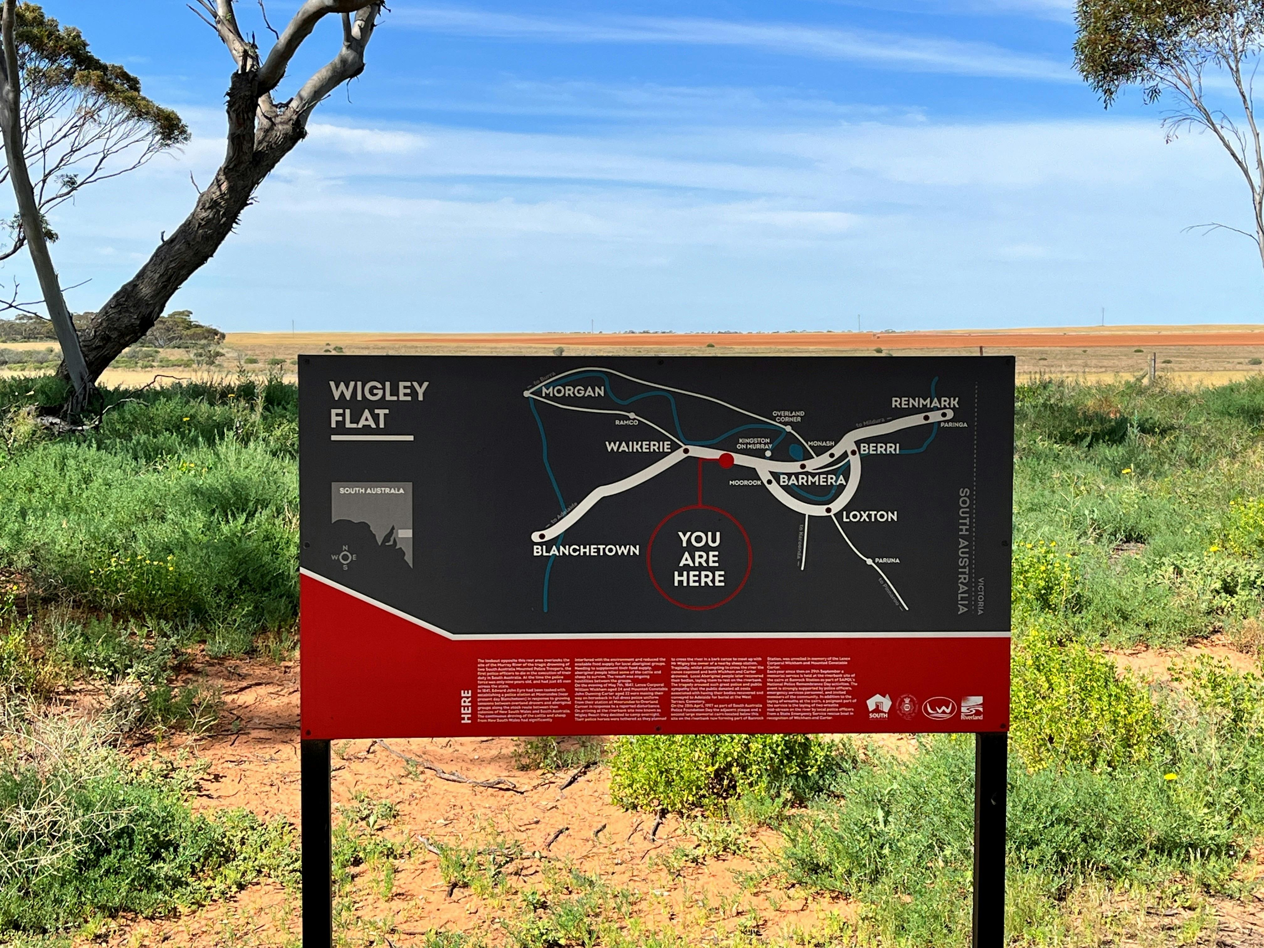 History of Wigley Flat