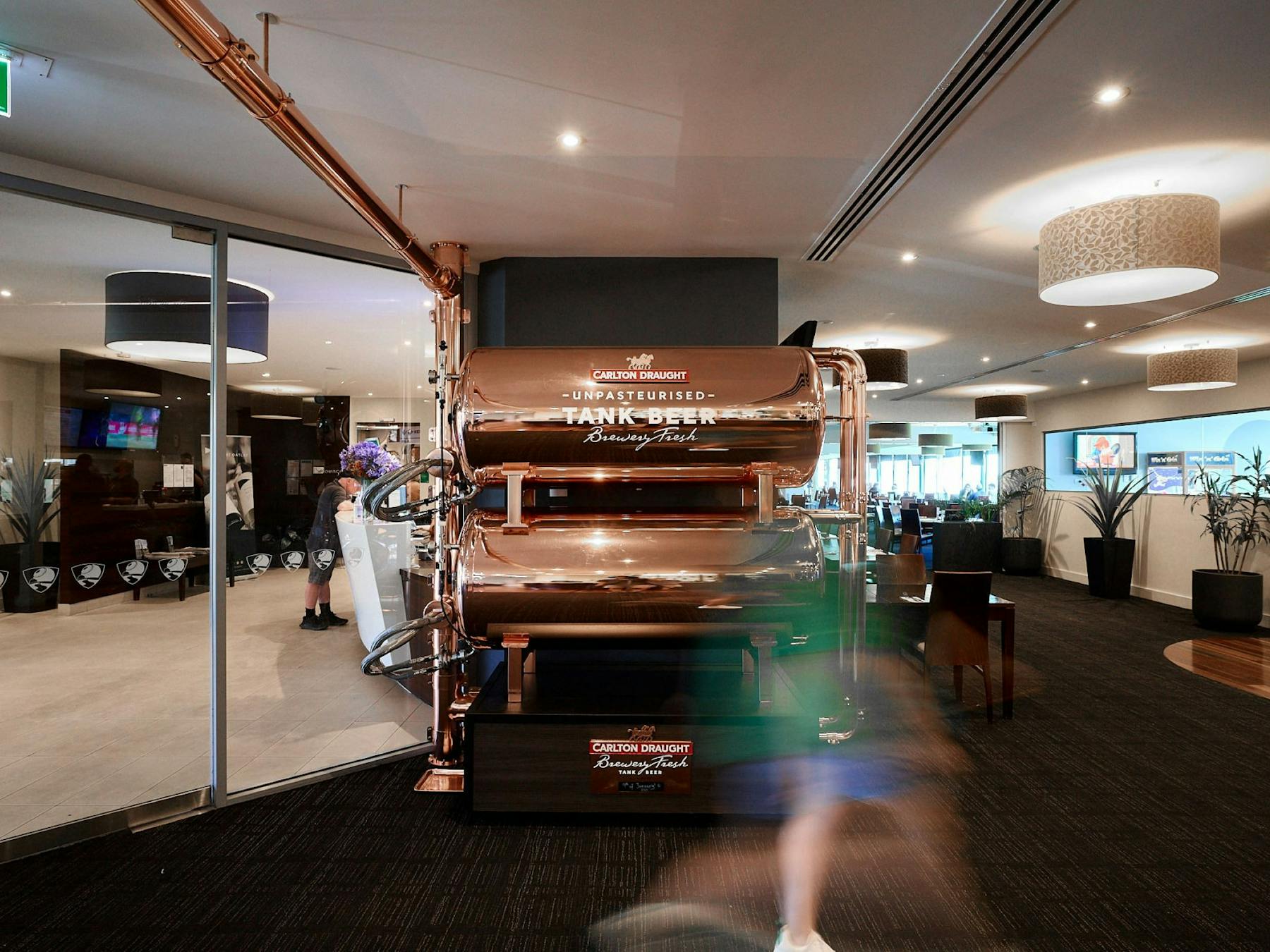 Inside OG Bowling Club