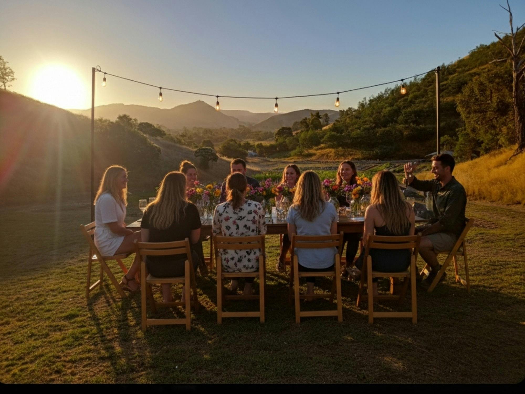 Gather & Bloom Twilight Pick - The Bloom Table Lounge @ Bloom Into You Flower Farm