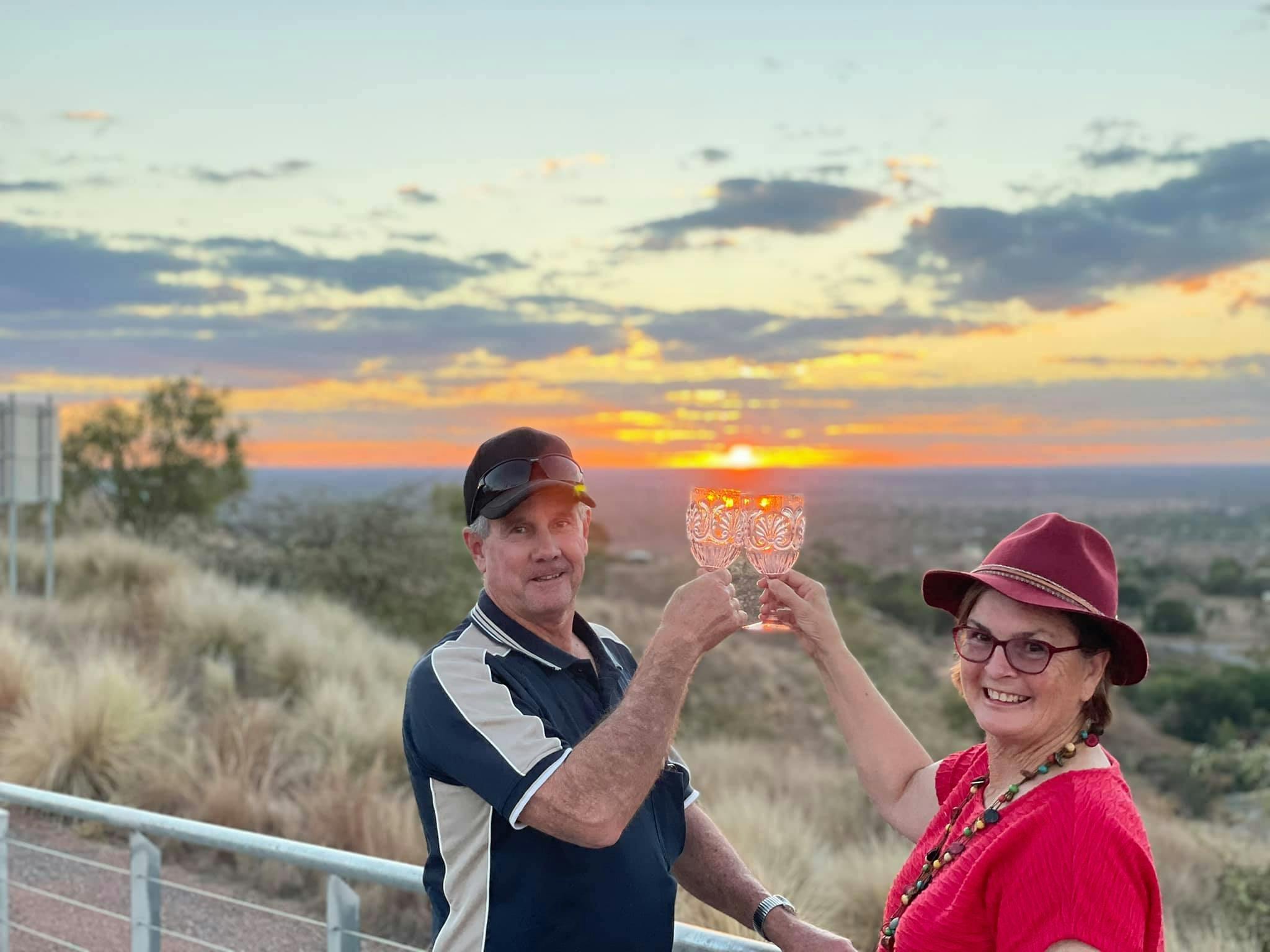 Cheers to a great evening