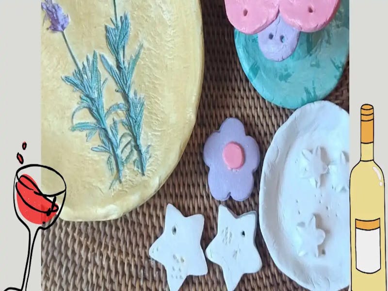 Image for Winter Create & Sip — Air Dry Clay Workshop