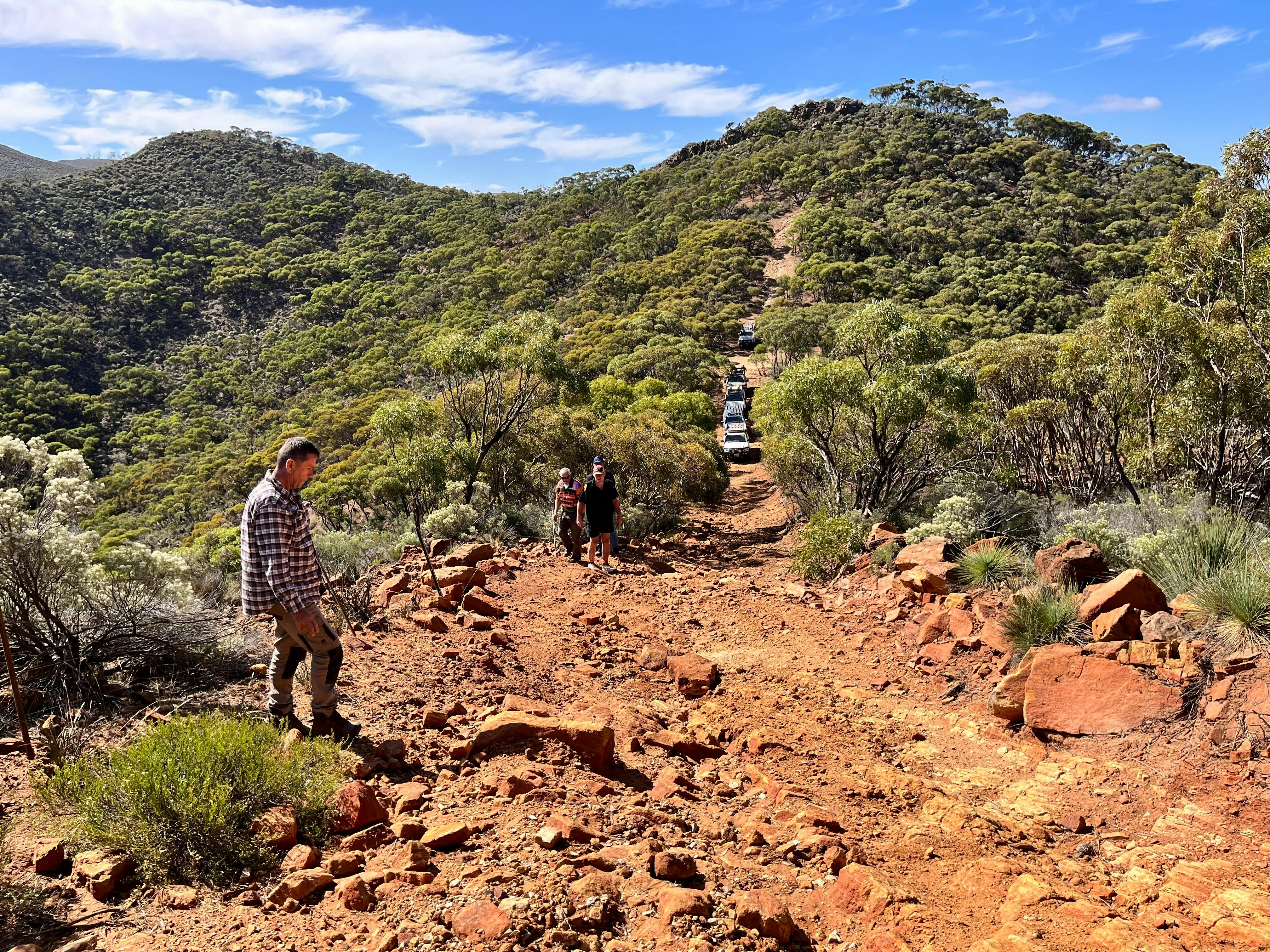 Arden Hills rocky climb