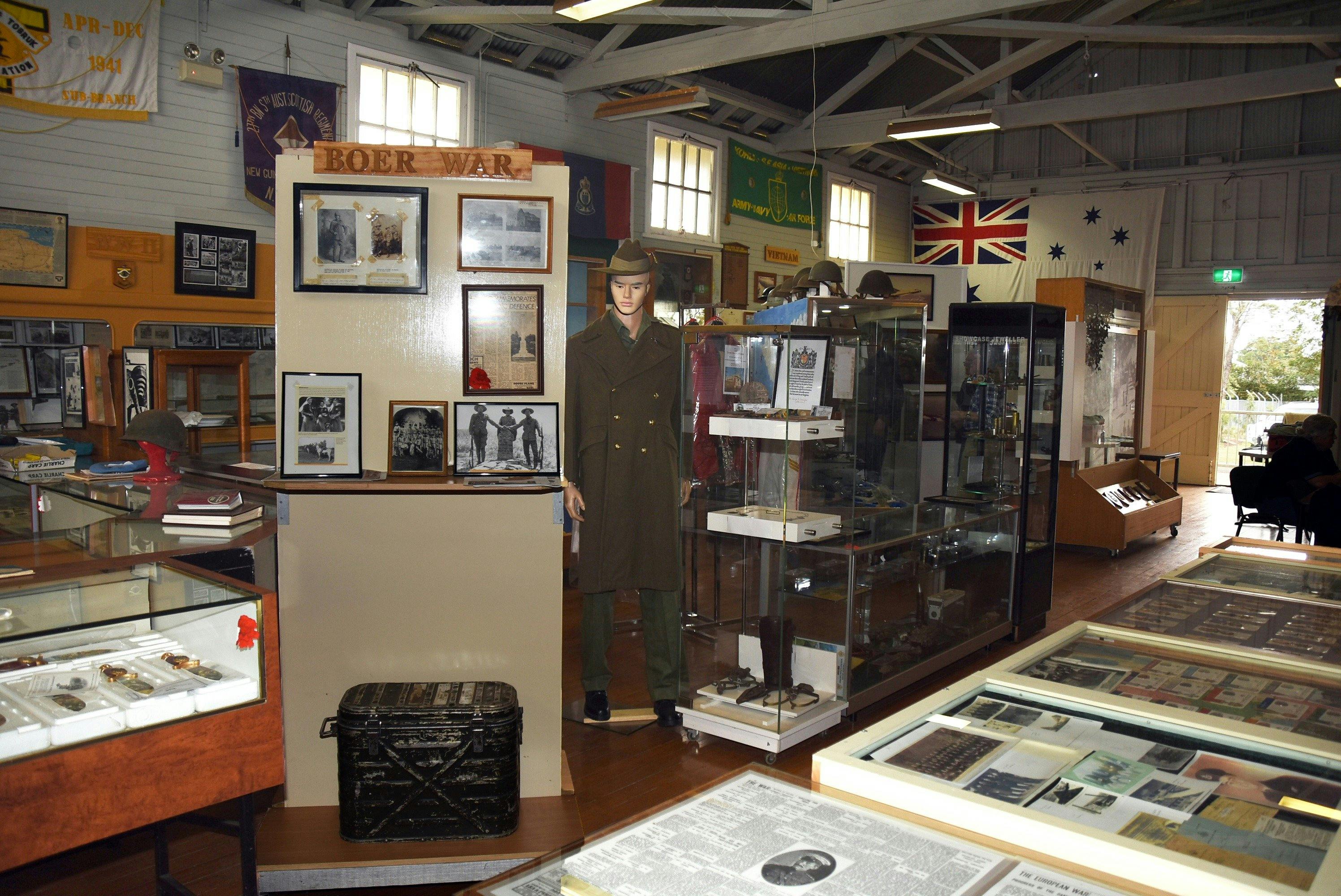 Photo of museum collection.