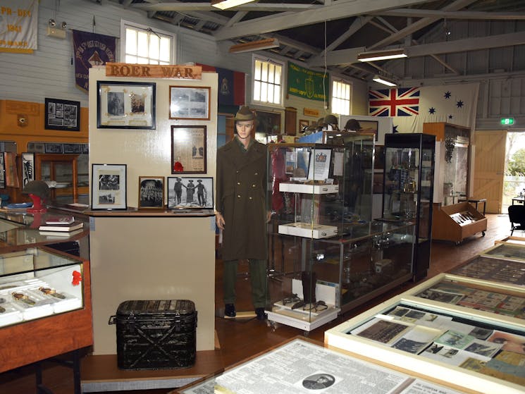 Photo of museum collection.