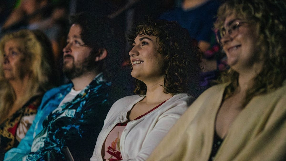 Packed audience at the Very Short Film Festival.©Brenton Cluff Vision Collective